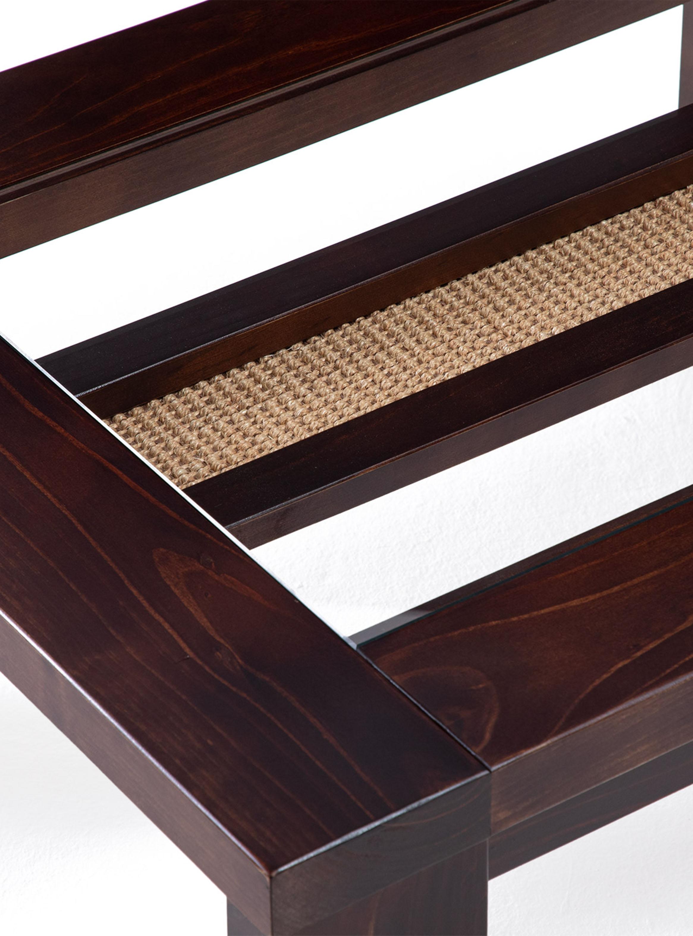 Mesa de Centro Barcelona Sisal 80 cm-4
