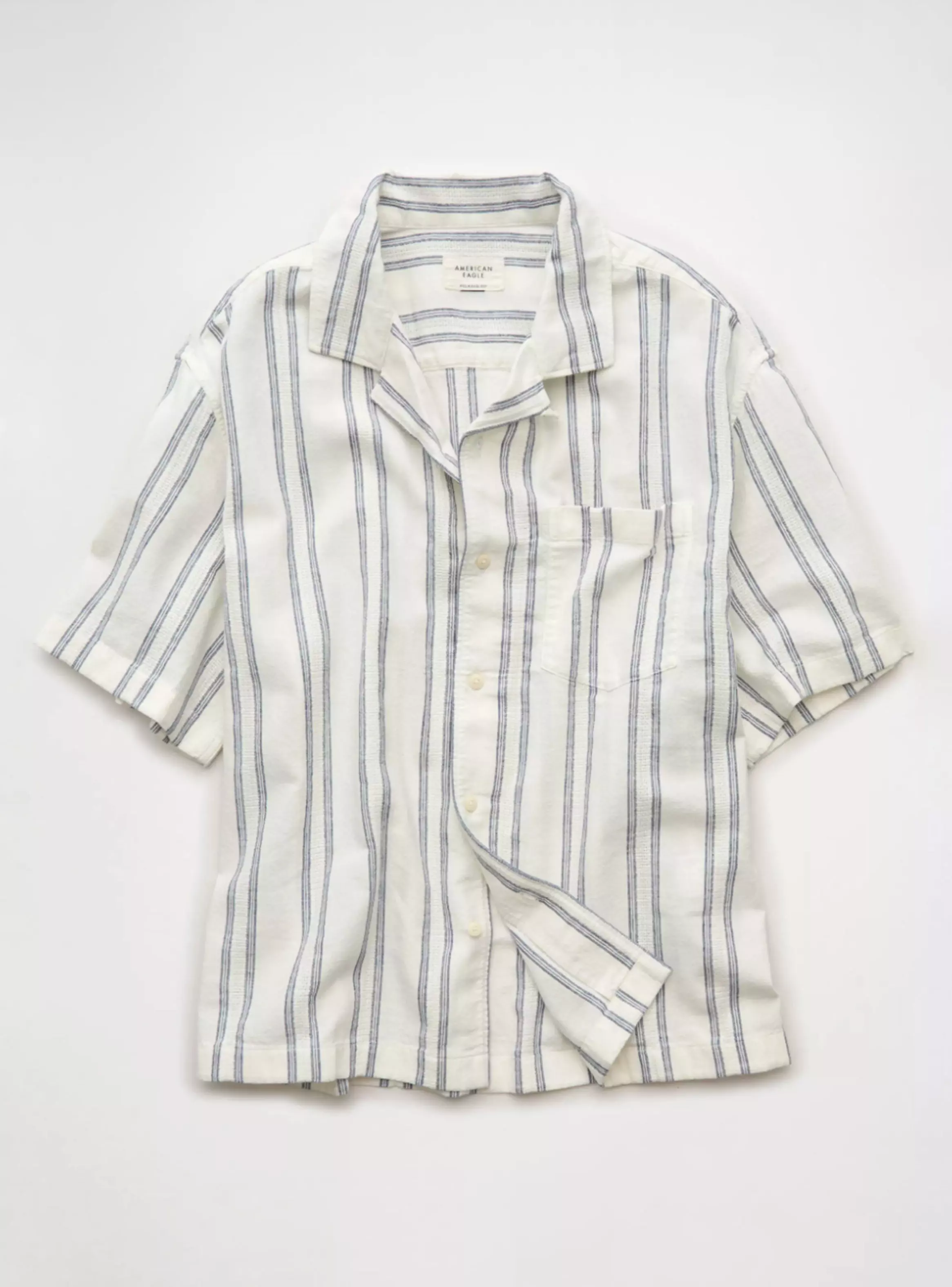 Camisa Fit Estándar con Botones-3