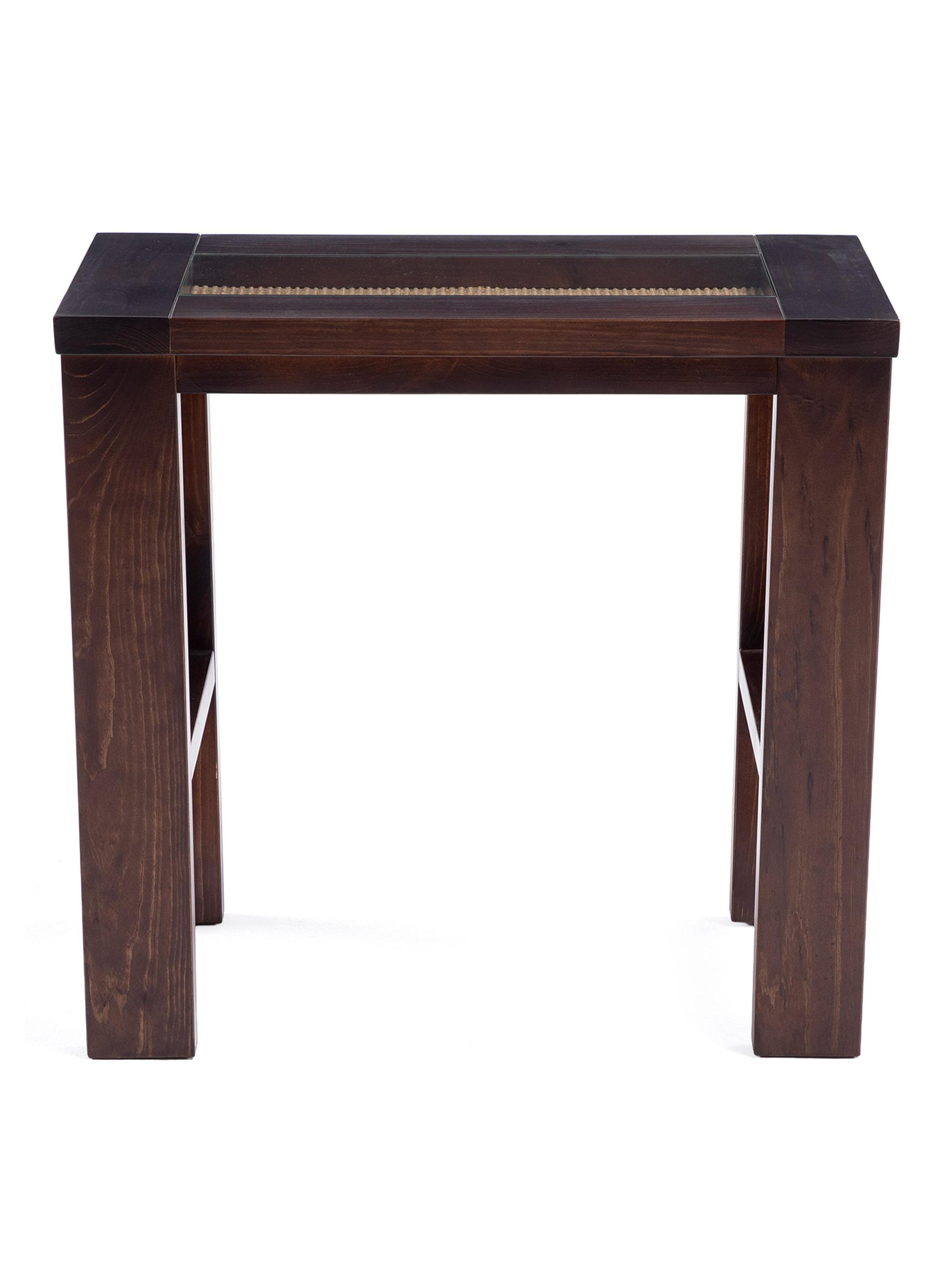 Mesa de Arrimo Barcelona Sisal 80 cm-3