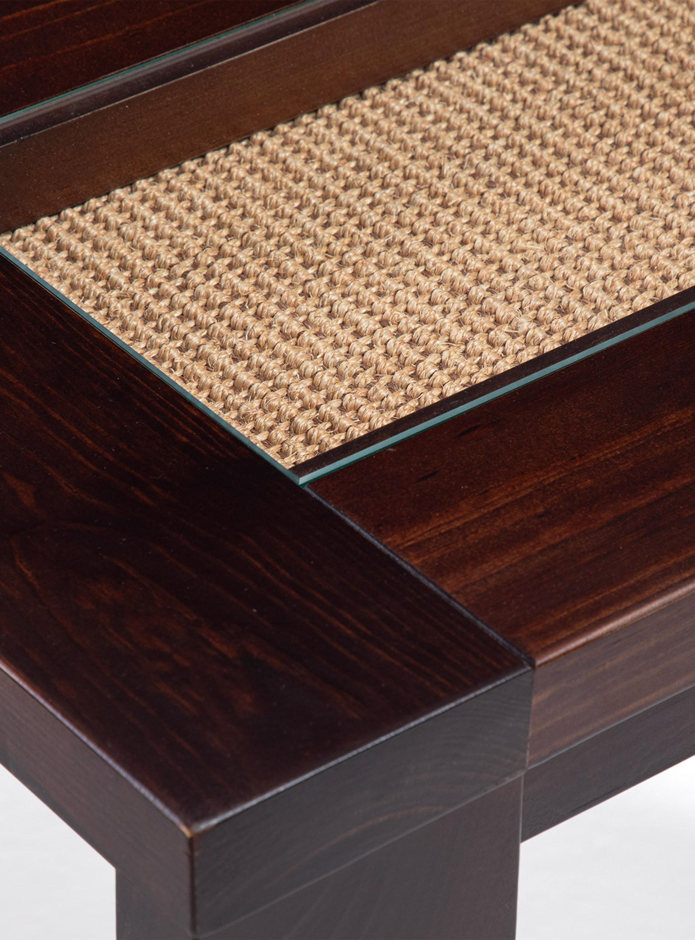Mesa de Arrimo Barcelona Sisal 80 cm-5