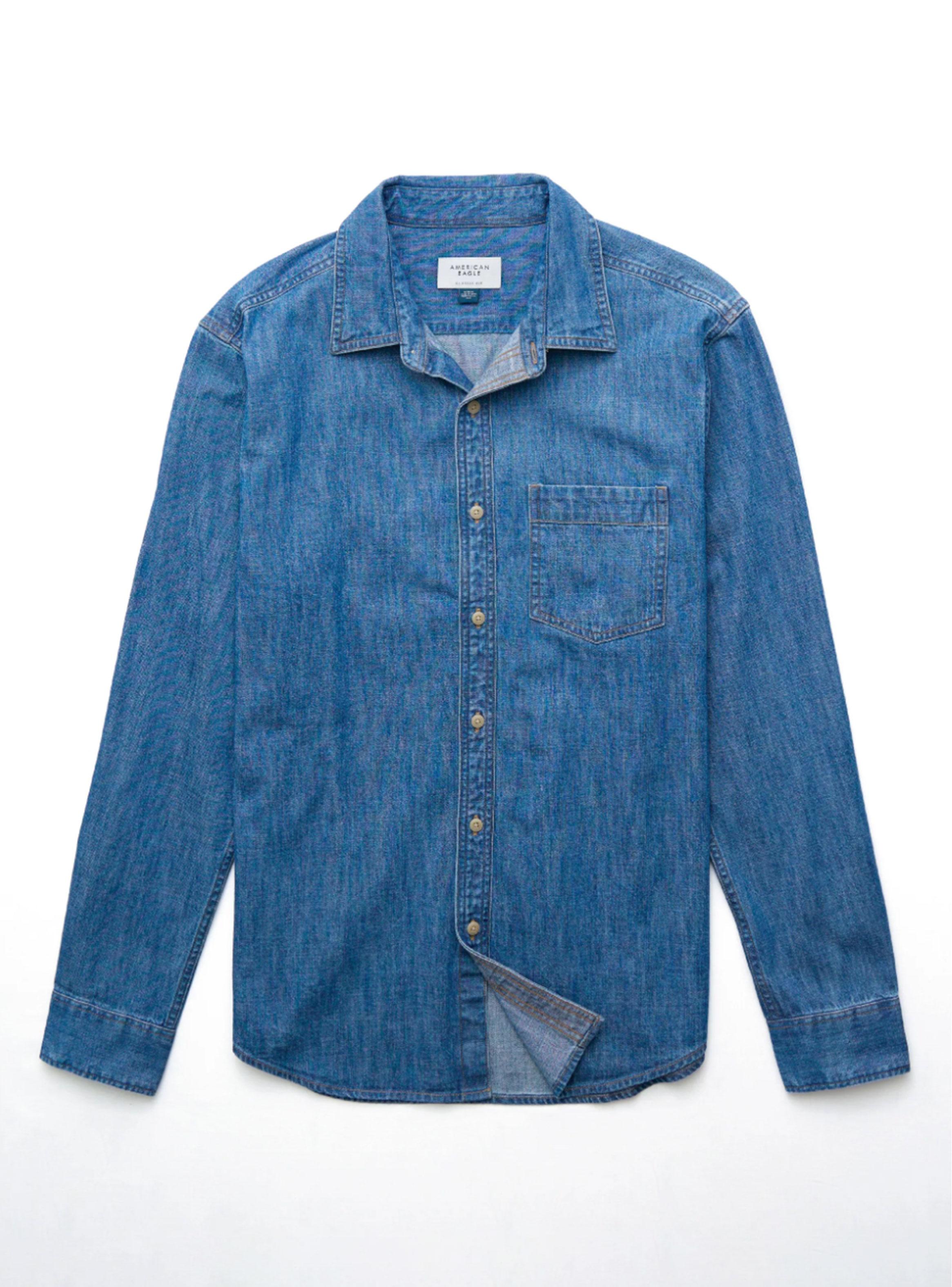 Camisa Estilo Western Denim Fit Relajado-3