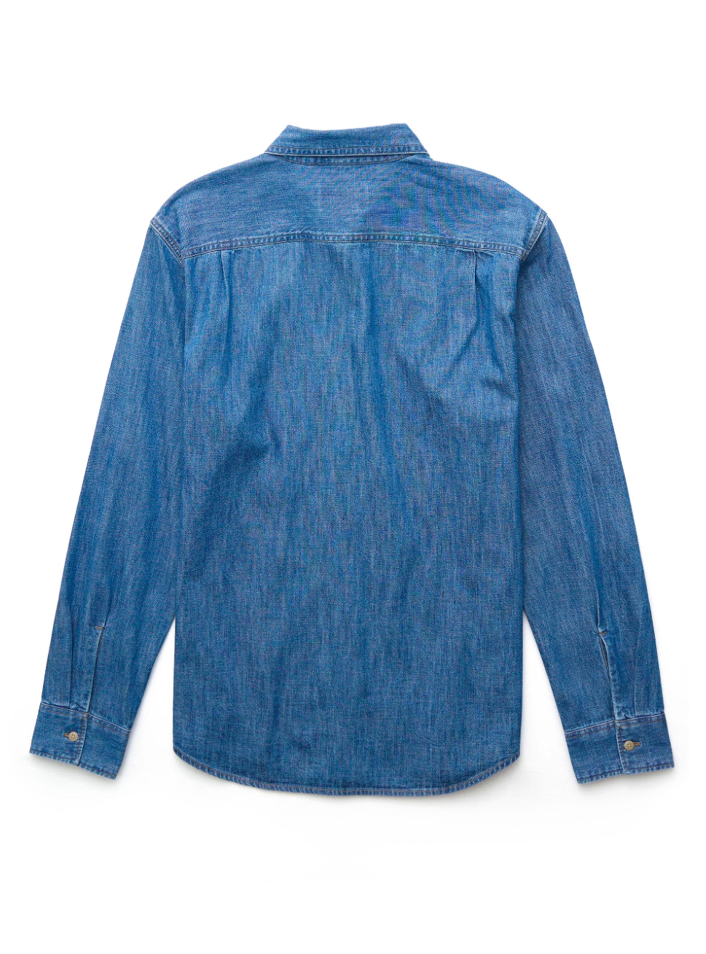 Camisa Estilo Western Denim Fit Relajado-4