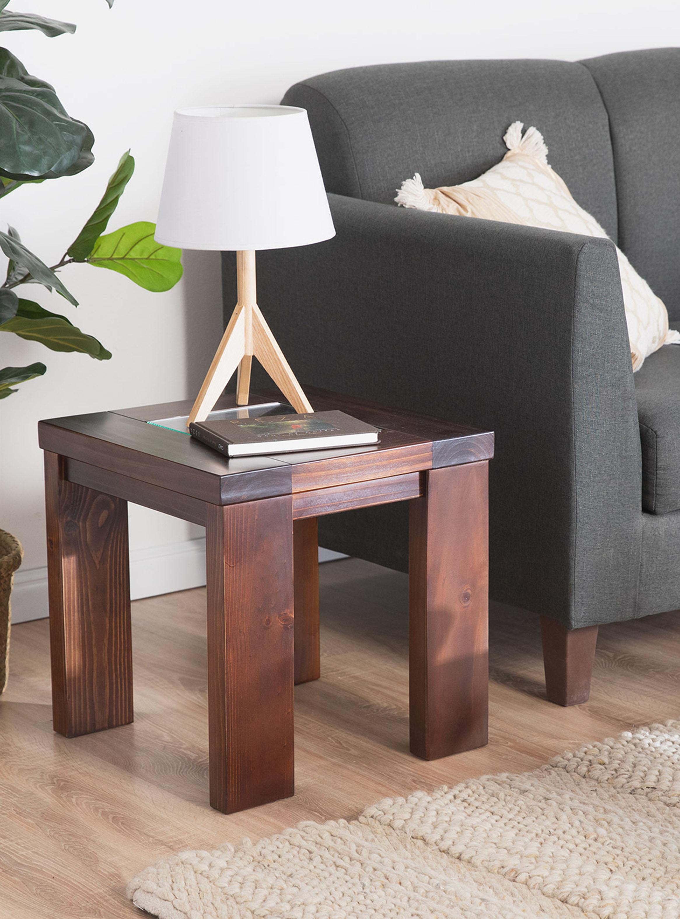 Mesa Lateral Barcelona Sisal 45 cm-4