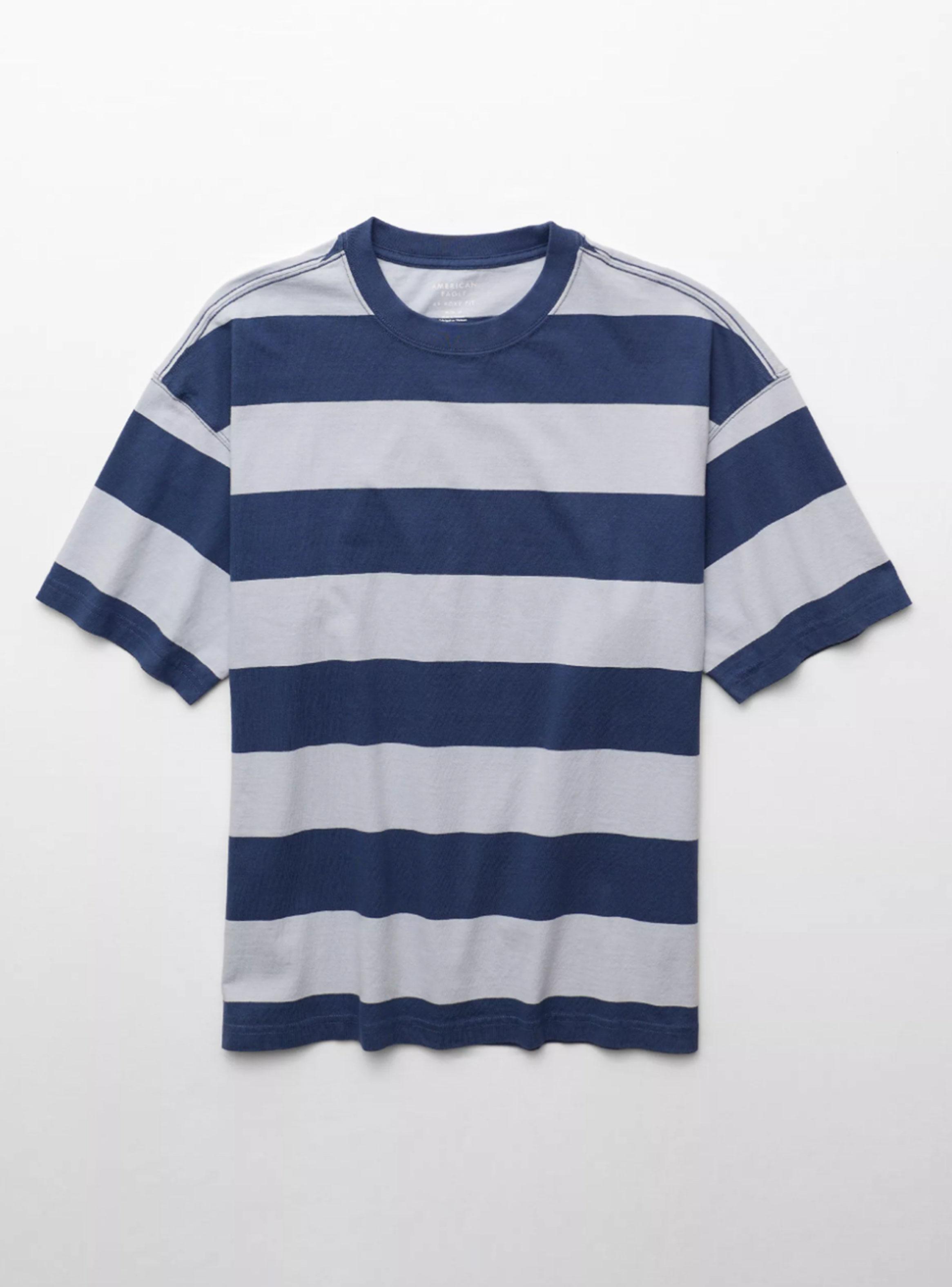 Polera Estilo Rugby Relajada Manga Corta-3