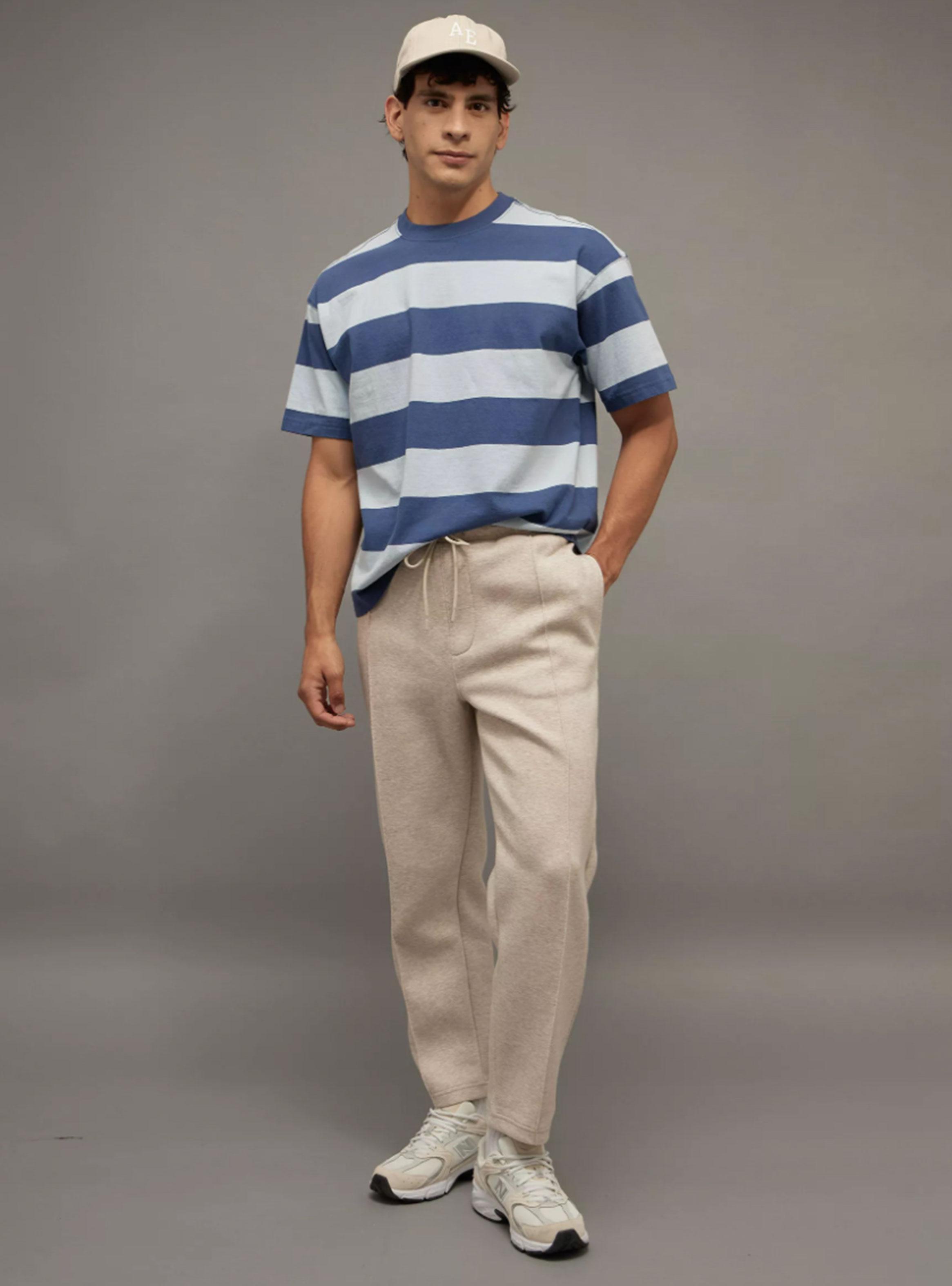 Polera Estilo Rugby Relajada Manga Corta-2