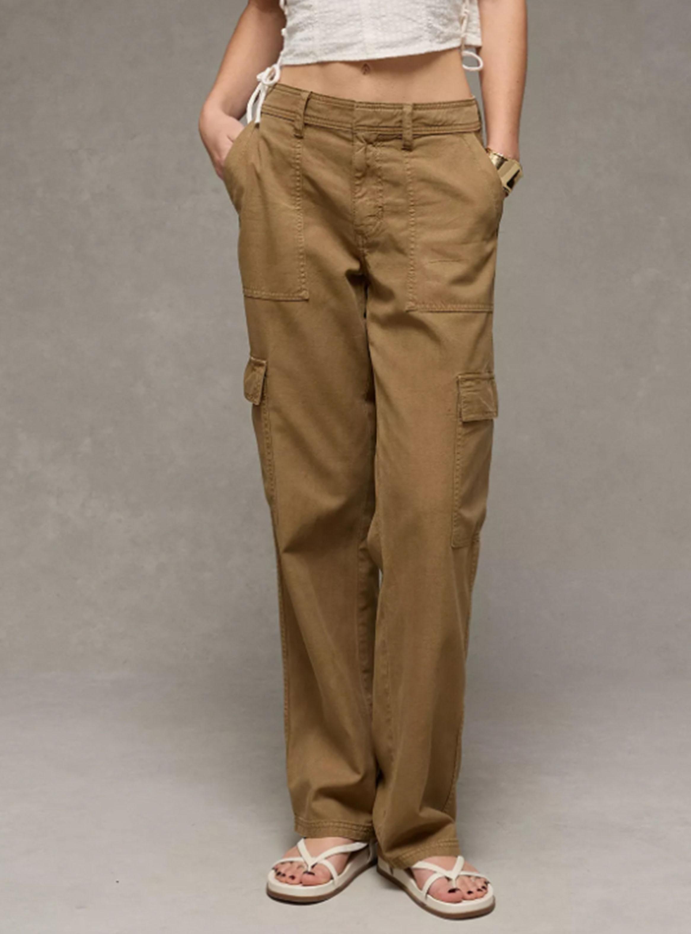 Pantalón Low Rise Straight Cargo-0