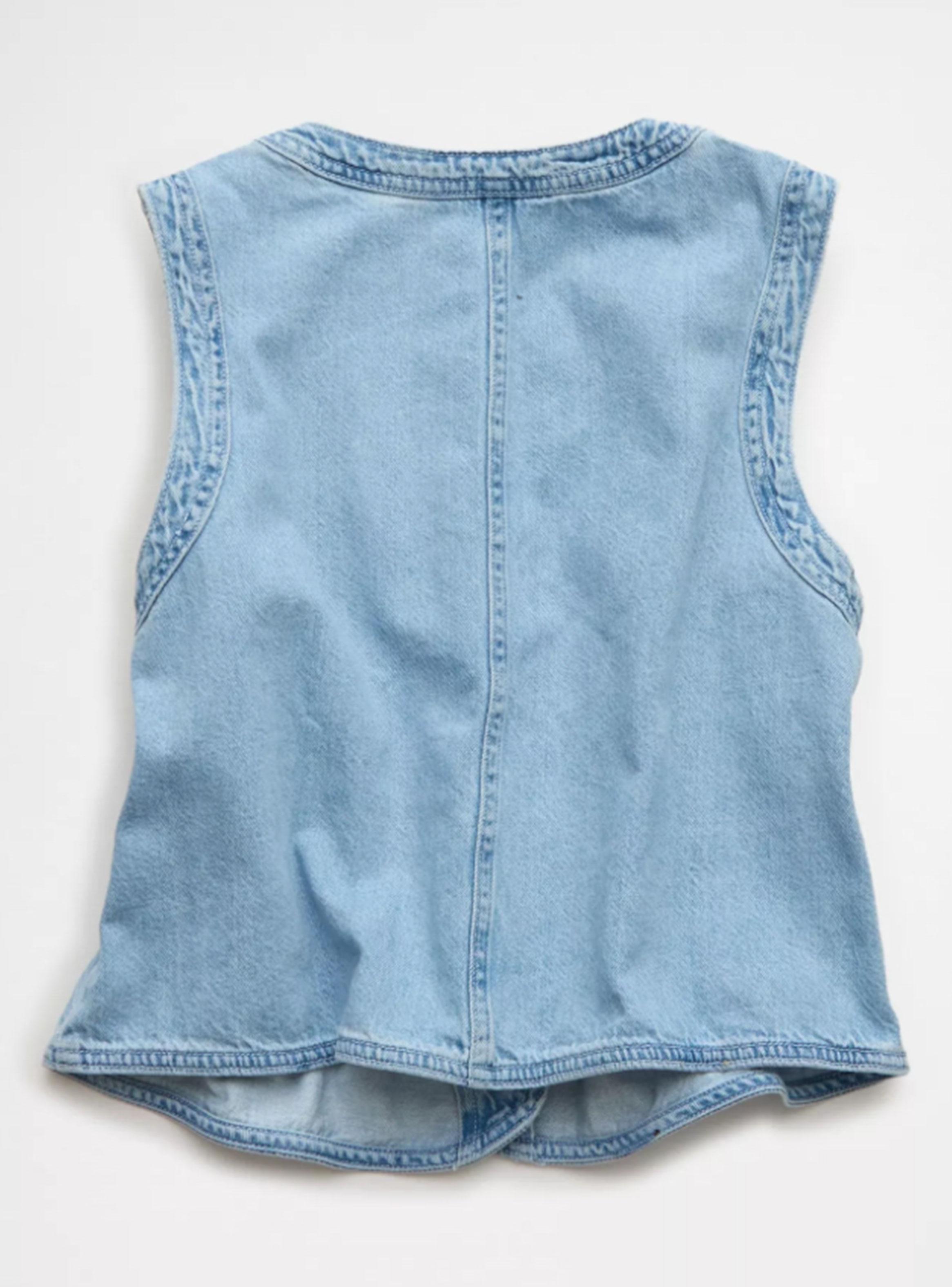 Top Denim Vest-4