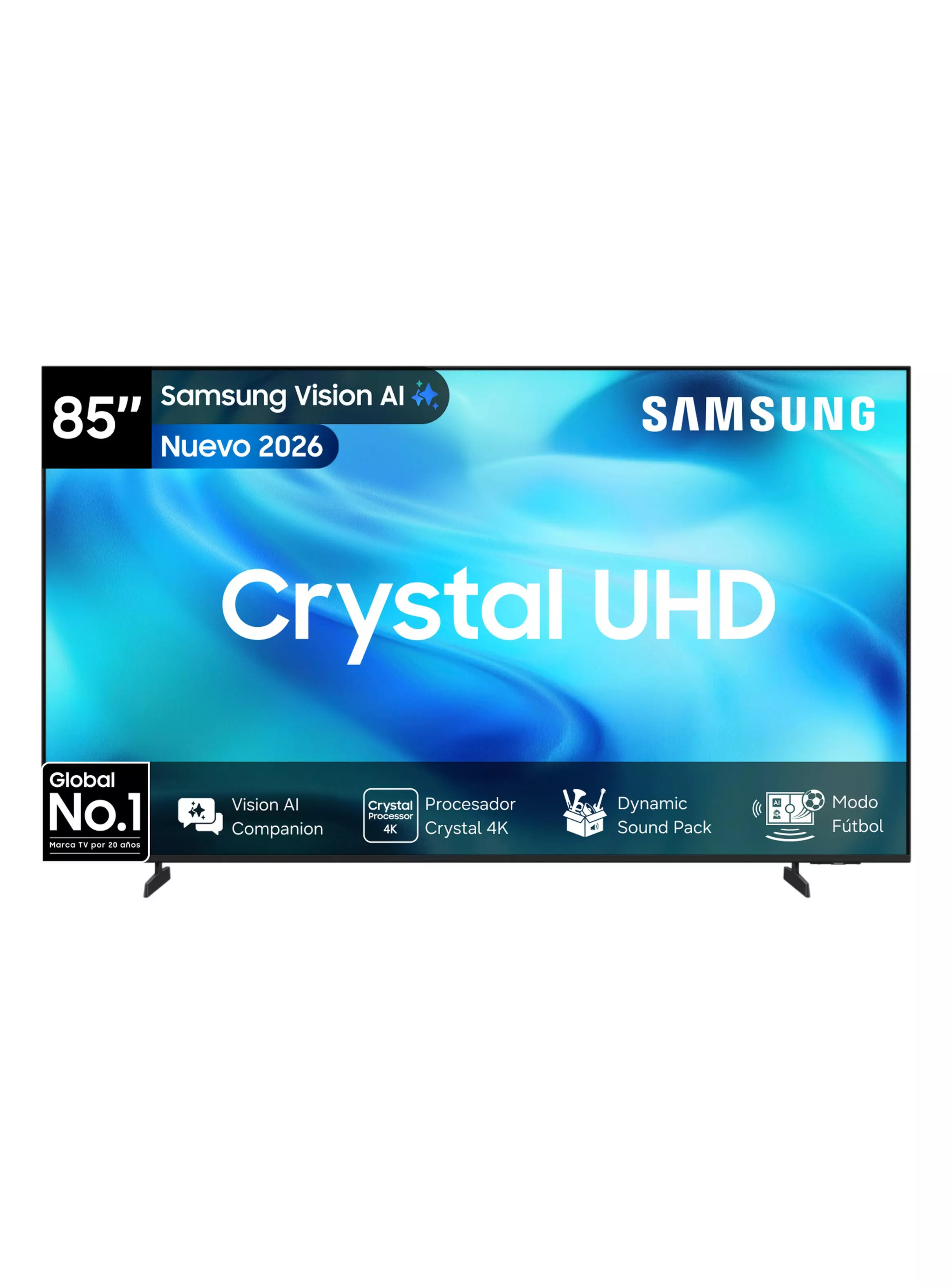 LED Smart TV 85'' 4K Crystal UHD Vision AI U8500H 2026 + Control por Voz-0