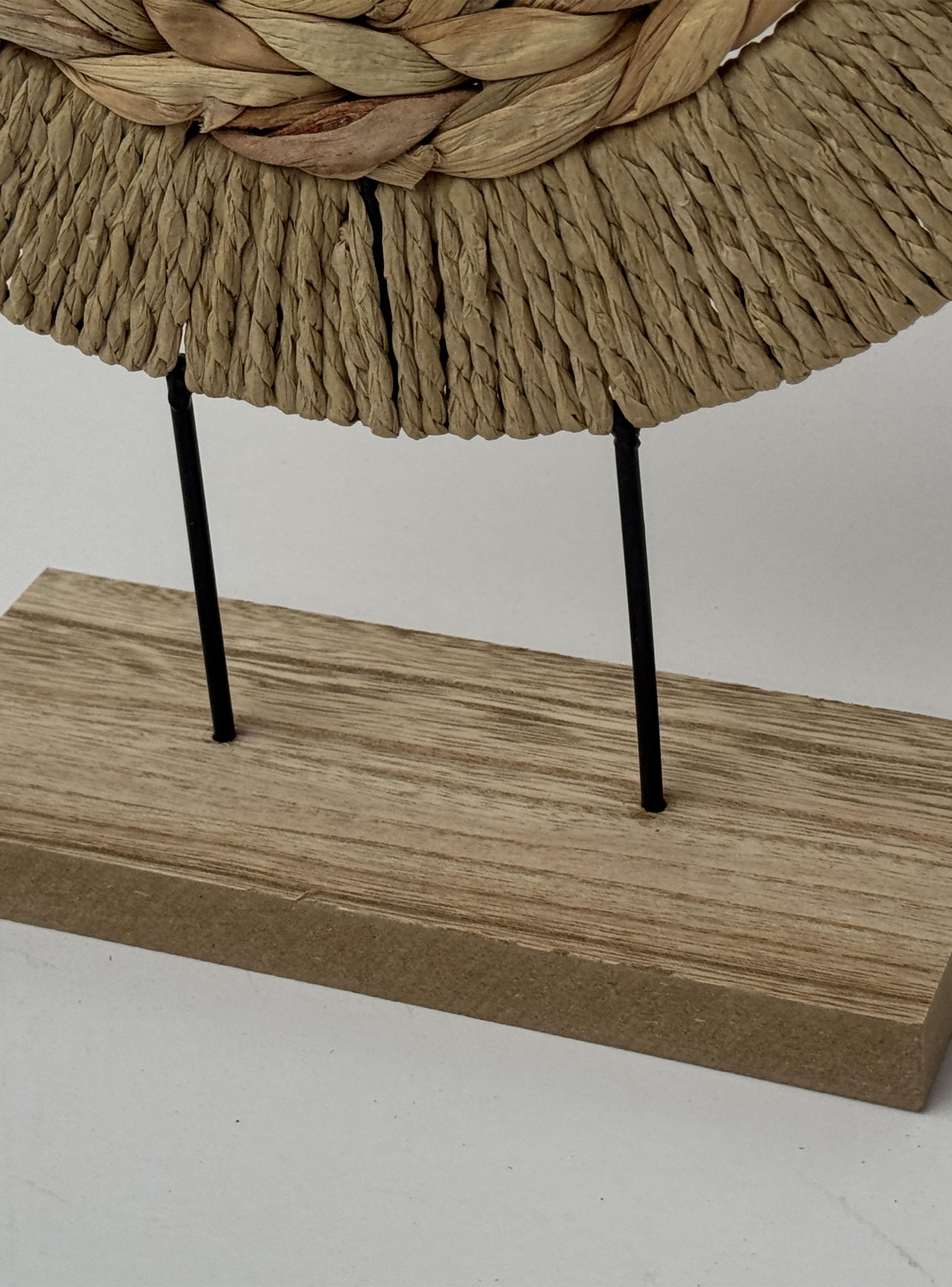 Adorno Circular Yute Medium-2