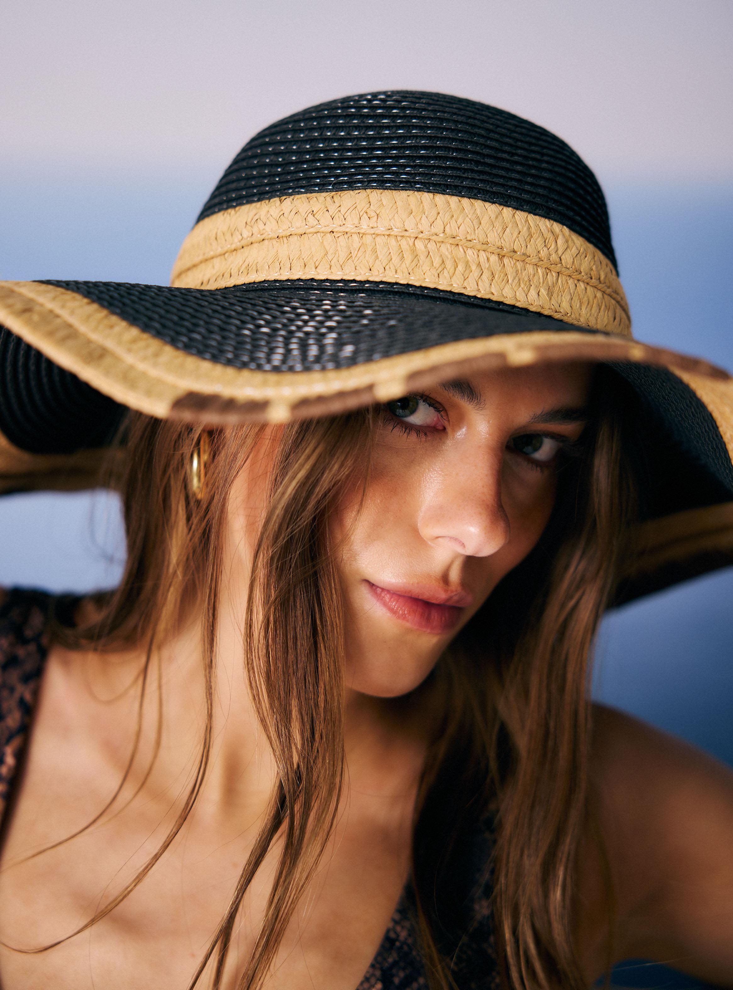 Sombrero de Playa con Guarda Colores-1