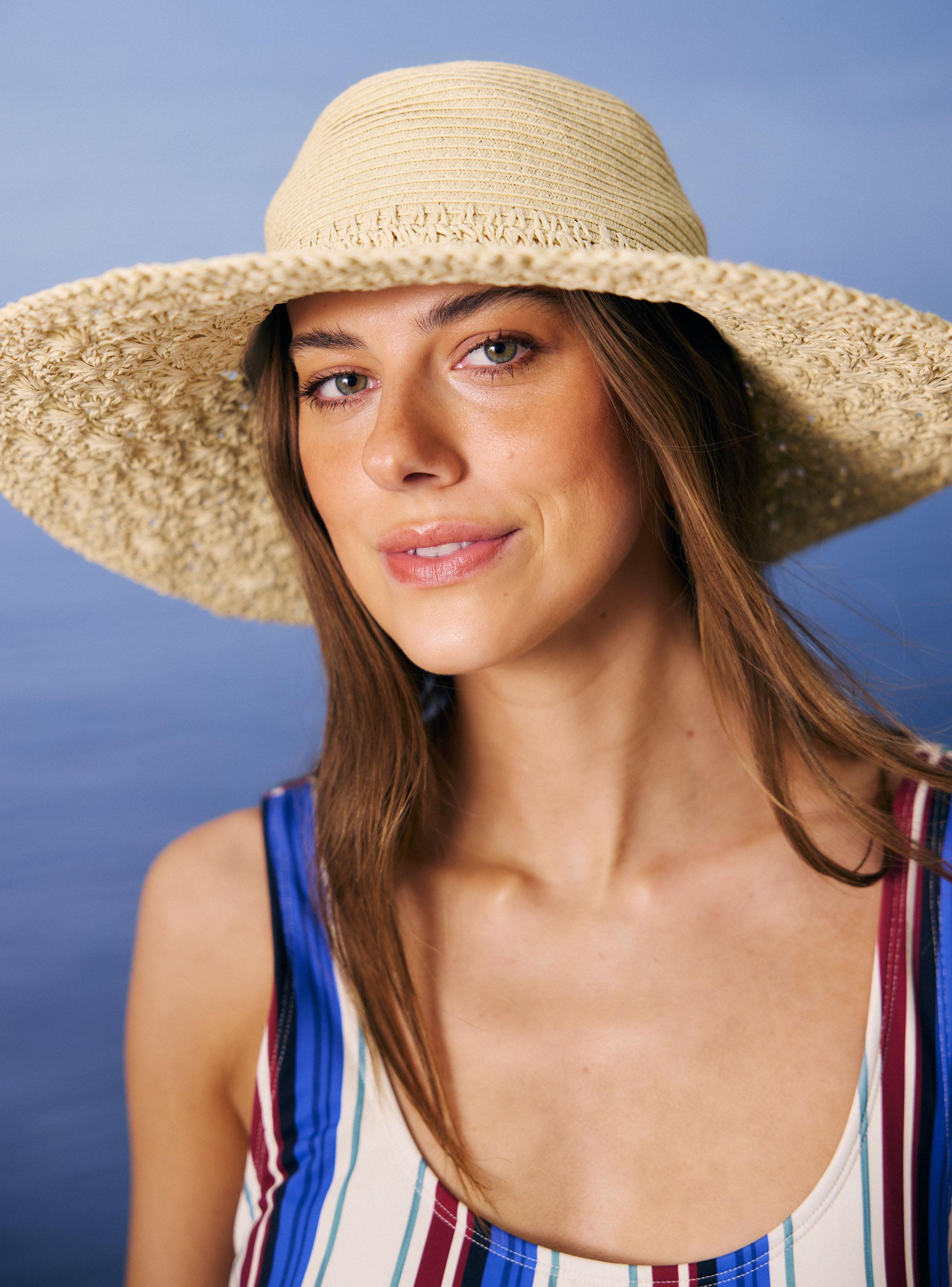 Sombrero Bucket Efecto Macramé-0