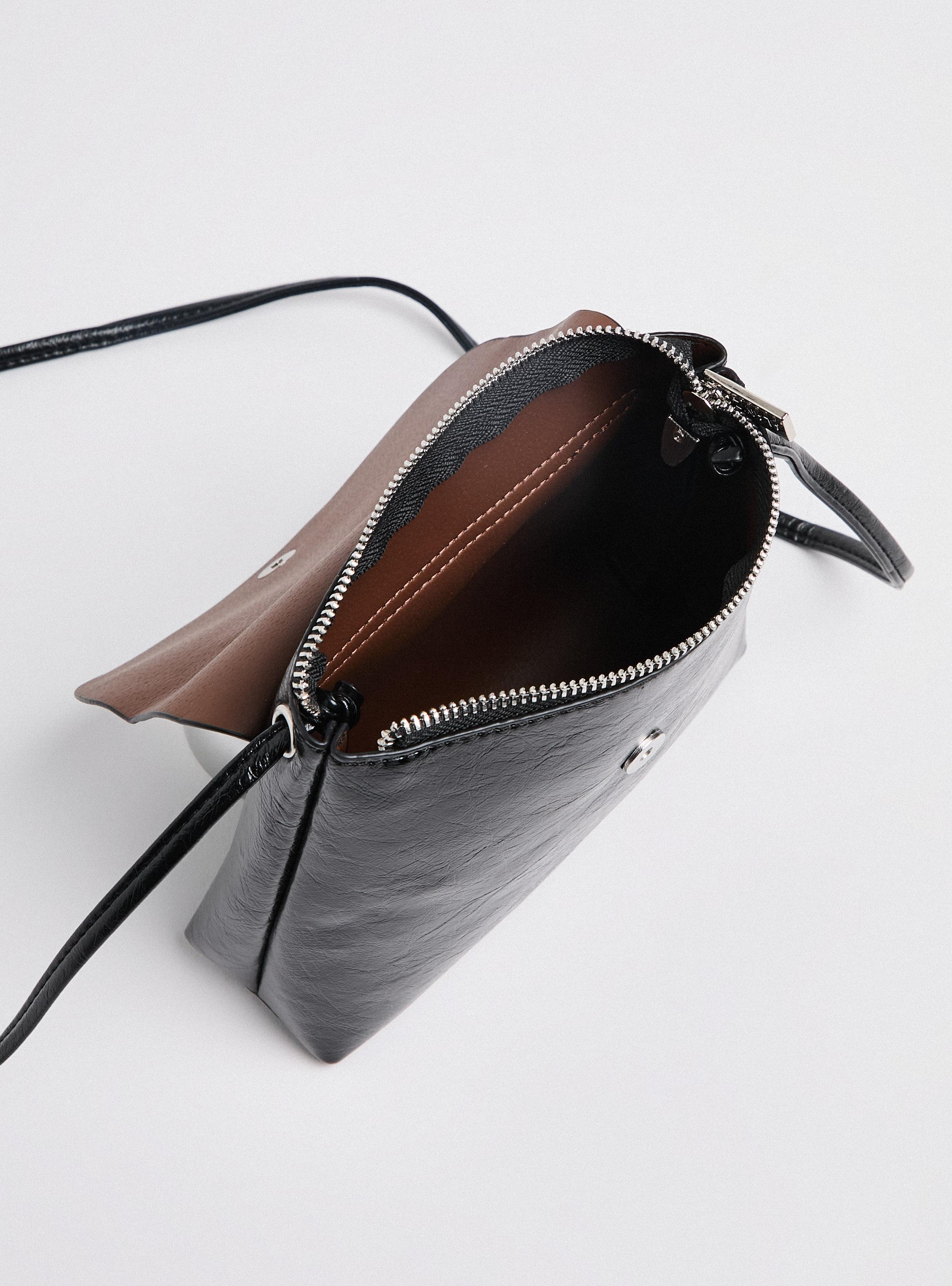 Cartera de Hombro Crossbody Básica Strap Delgado-5