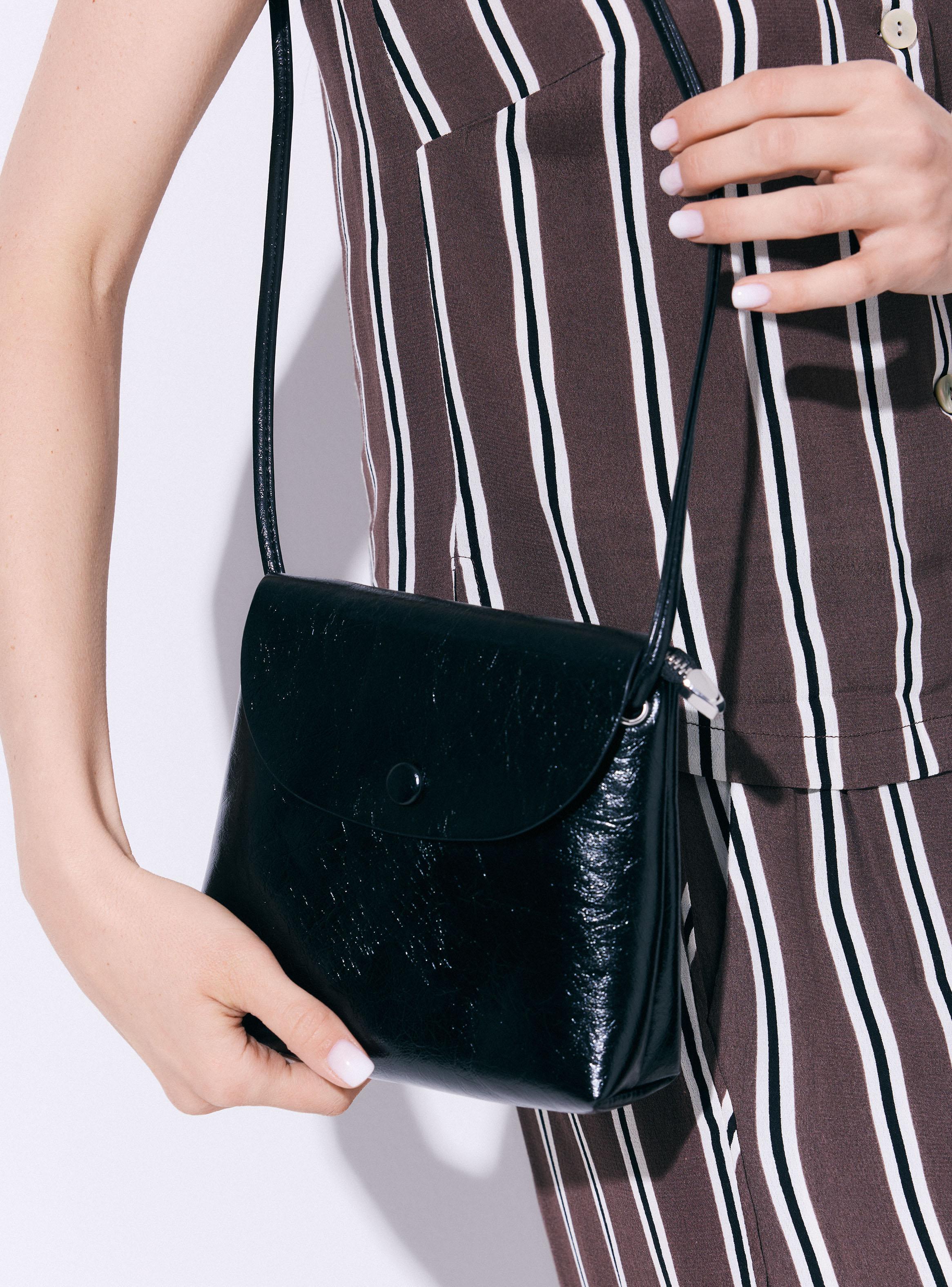 Cartera de Hombro Crossbody Básica Strap Delgado-1