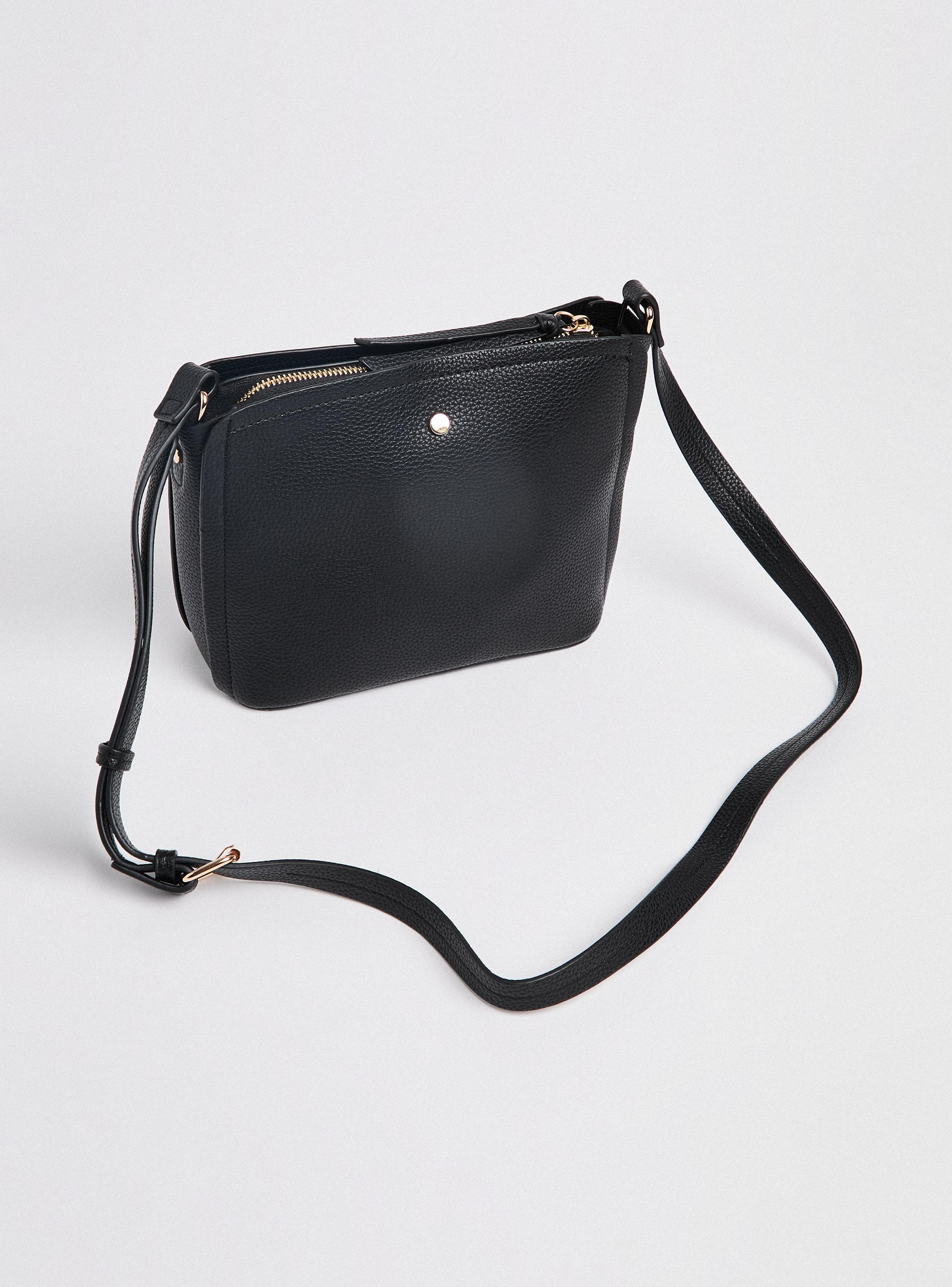 Cartera de Hombro Crossbody Textura Grano-2