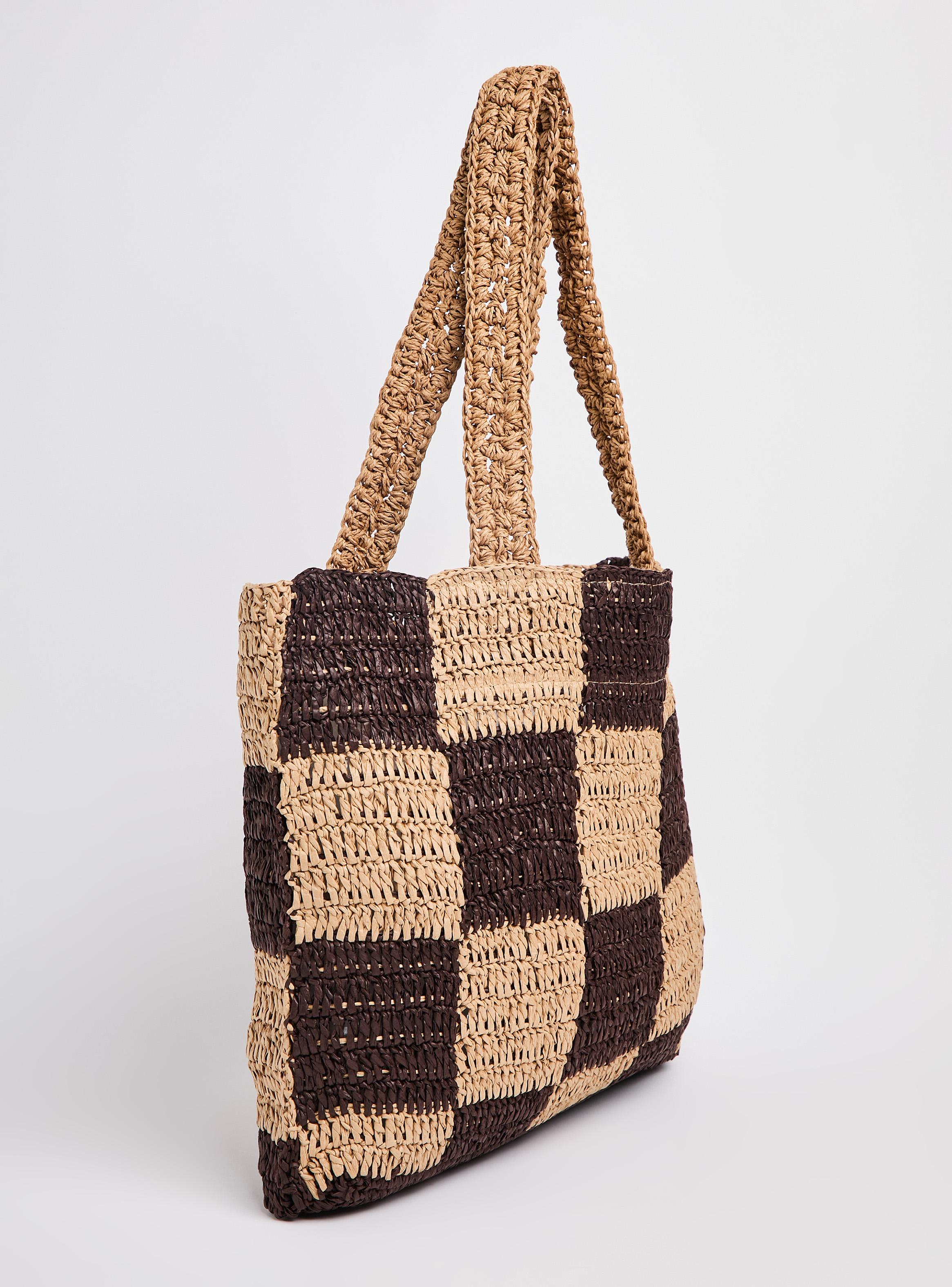Bolso de Viaje Diseño Cuadros-1