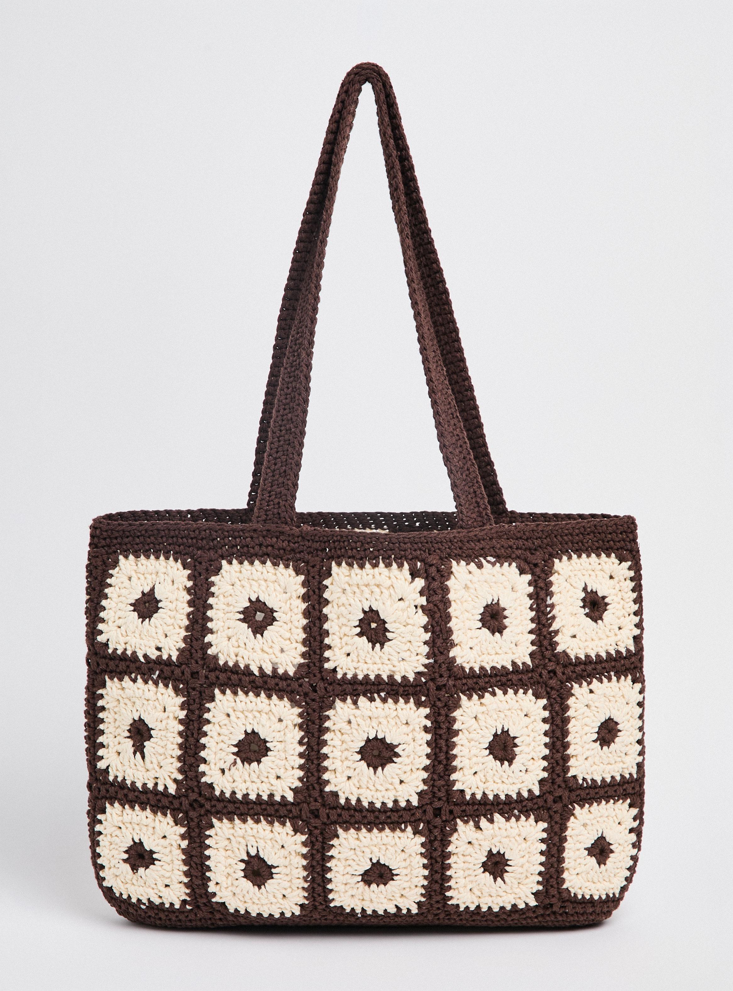 Cartera de Hombro Diseño Tejida-4