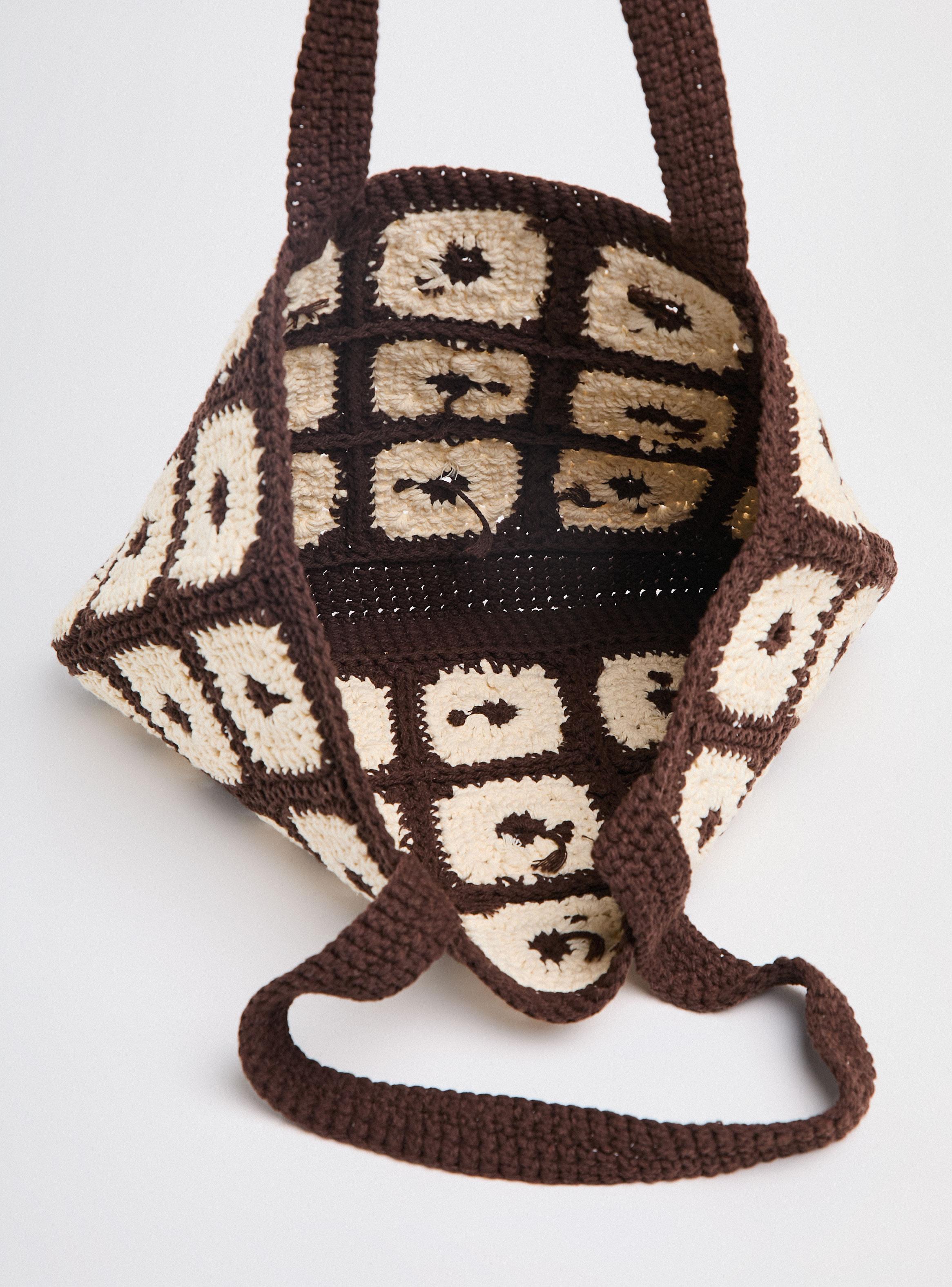Cartera de Hombro Diseño Tejida-5