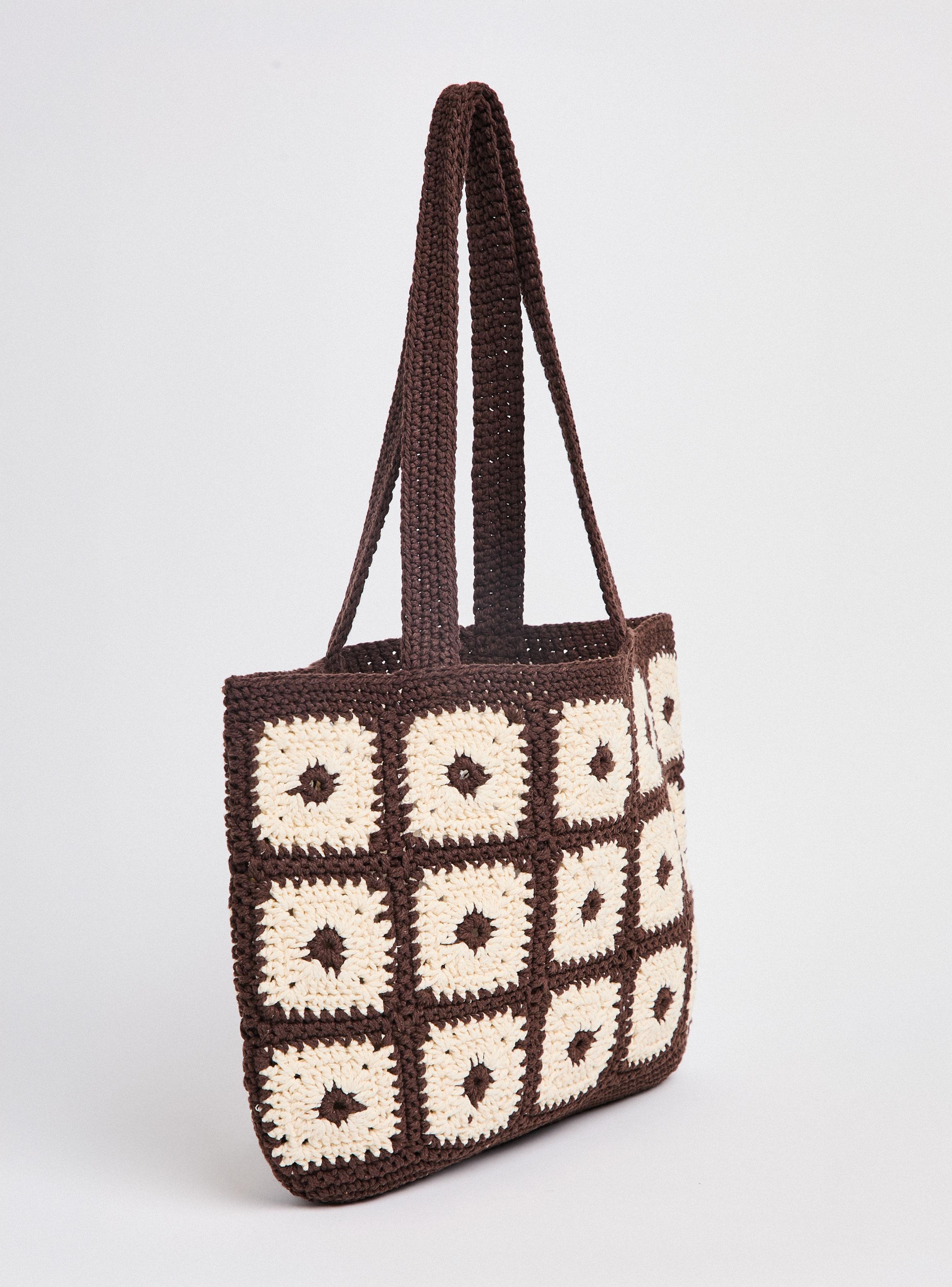Cartera de Hombro Diseño Tejida-3
