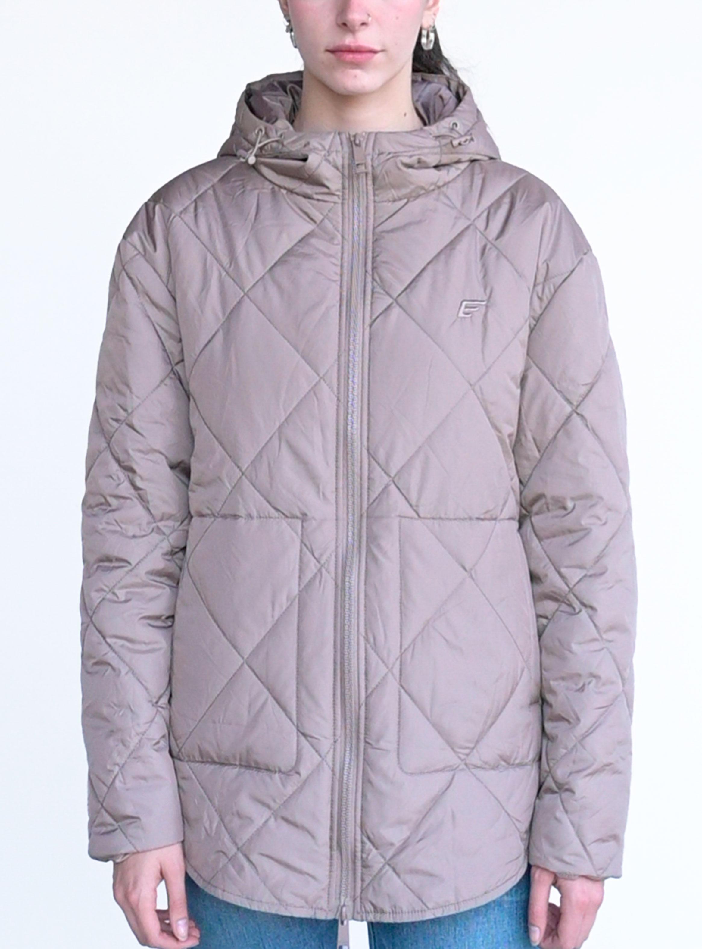 Parka Light Quilt Black-0