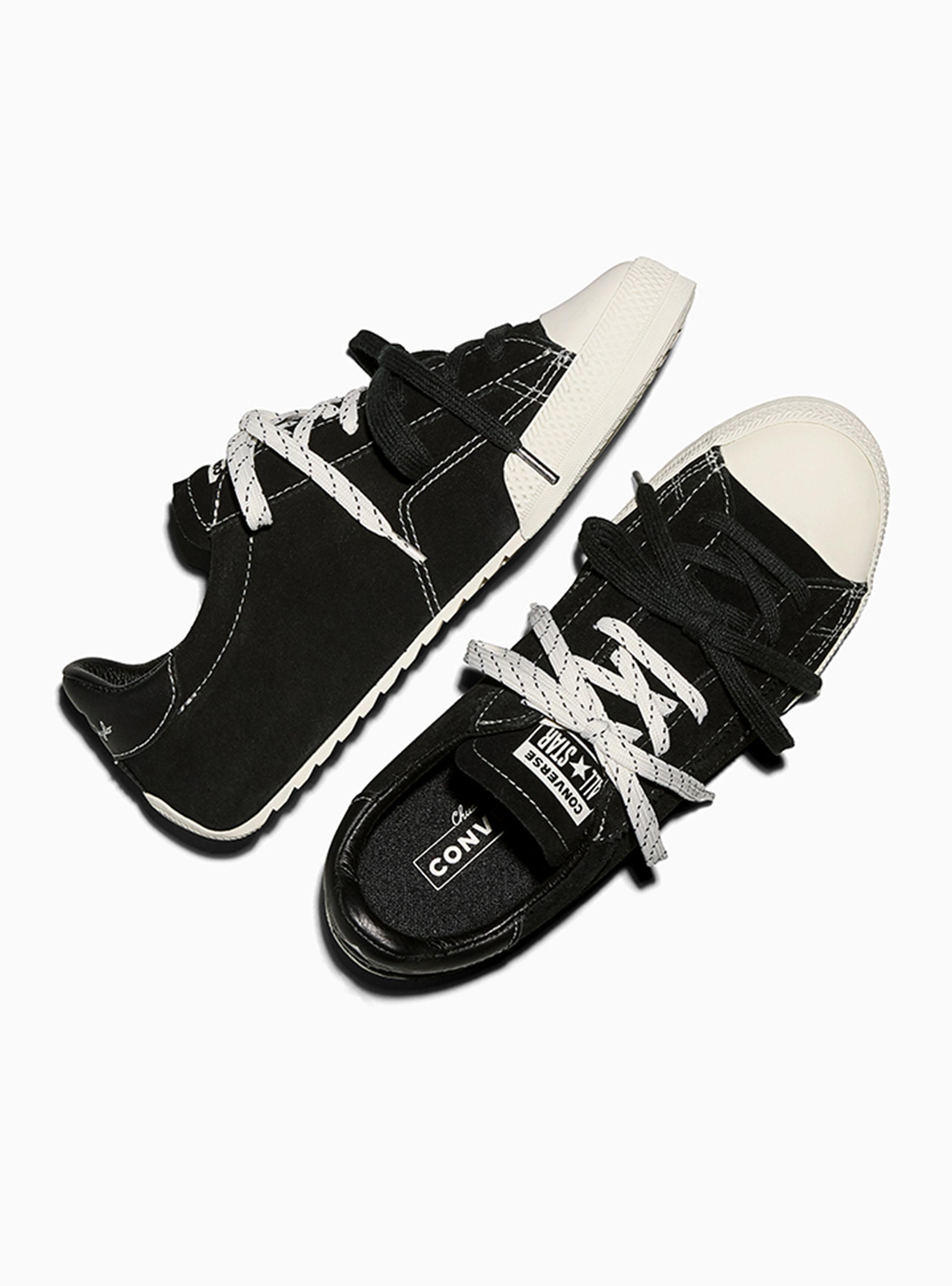 Zapatilla Urbana Negra Chuck Taylor Lo Mujer-2
