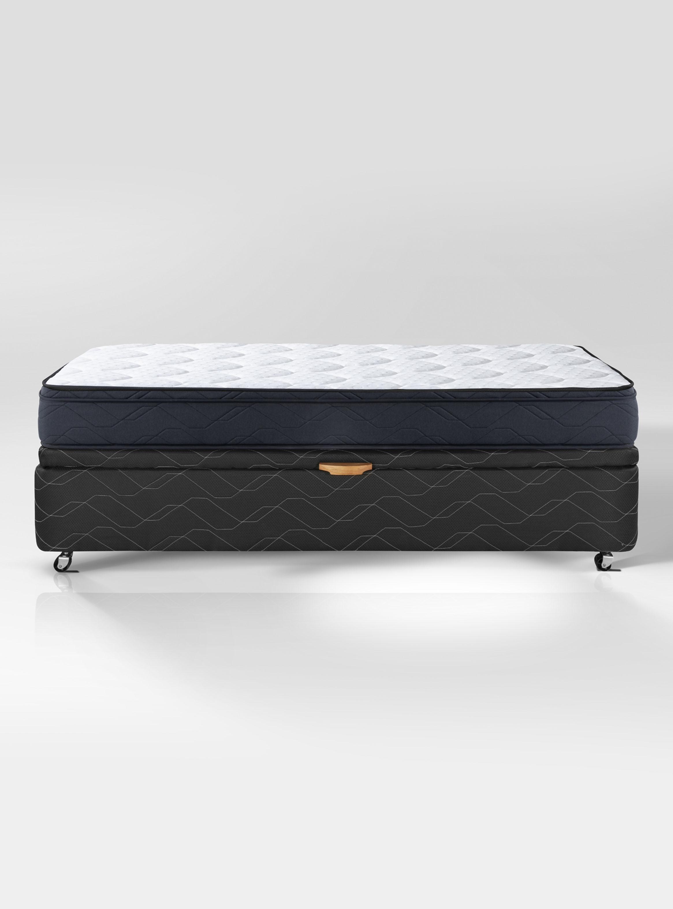 Cama Baúl 1 Plaza (90x190) Eurotop Drimkip-2