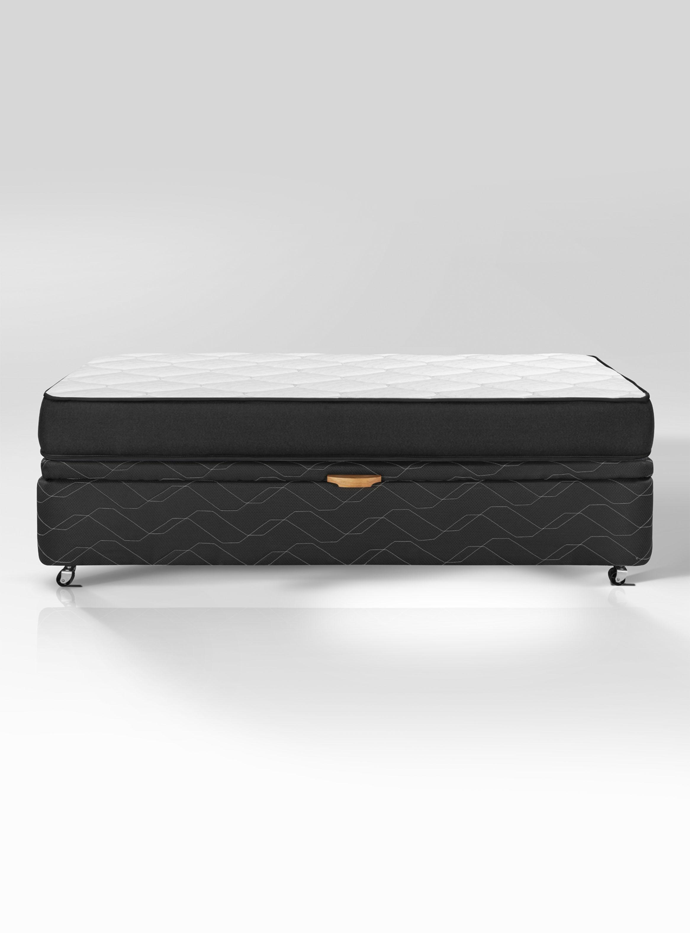 Cama Baúl 1 Plaza (90x190) Funcional Drimkip-2