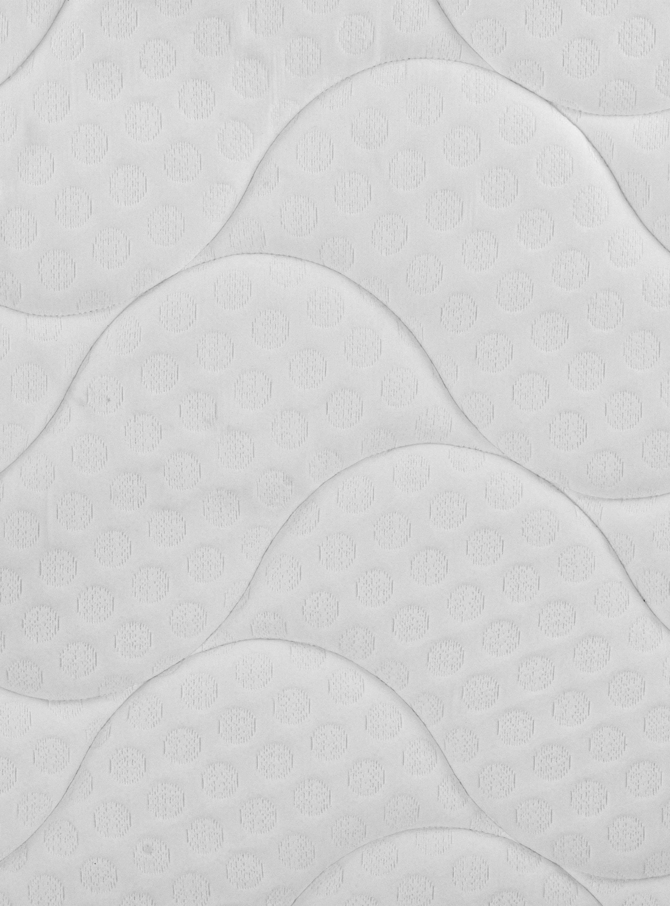 Cama Europea Híbrido Premium King (180x200) Base Dividida + Resplado Rombo-2