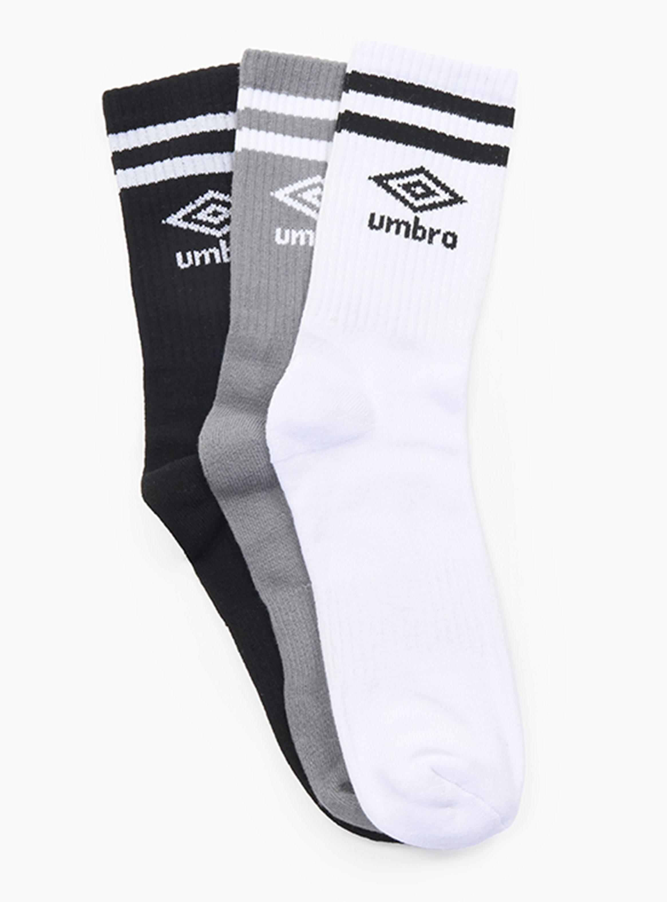 Calcetín Mid Calf Socks Line - Tripack-0