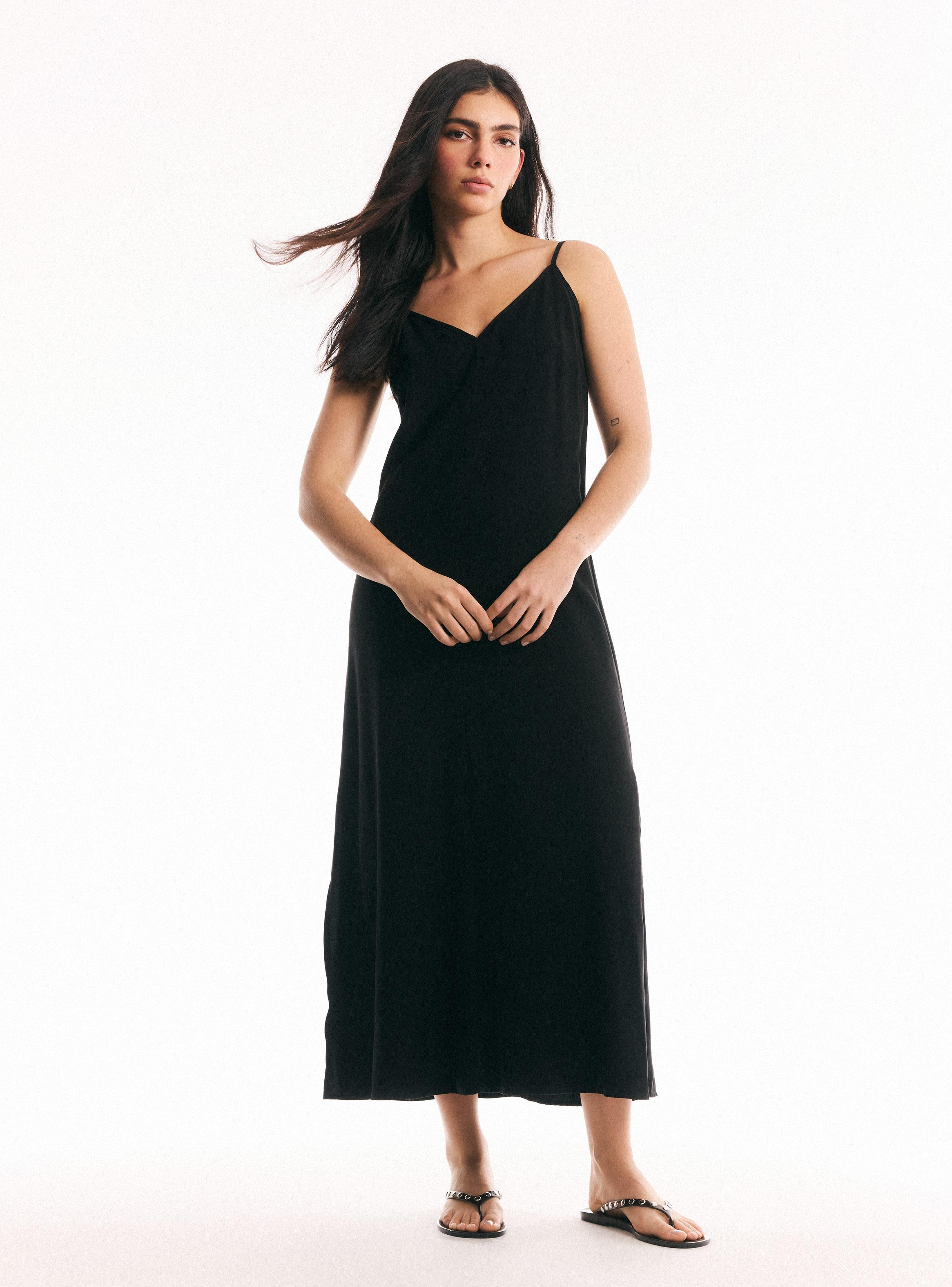 Vestido Midi Lazo Espalda-4