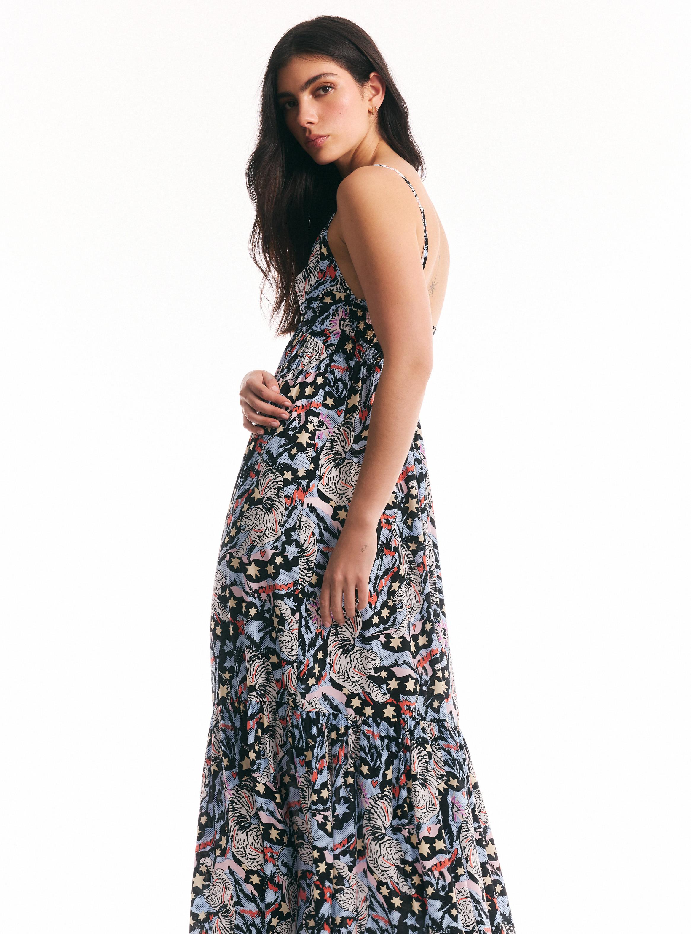 Vestido Básico Estampado-1