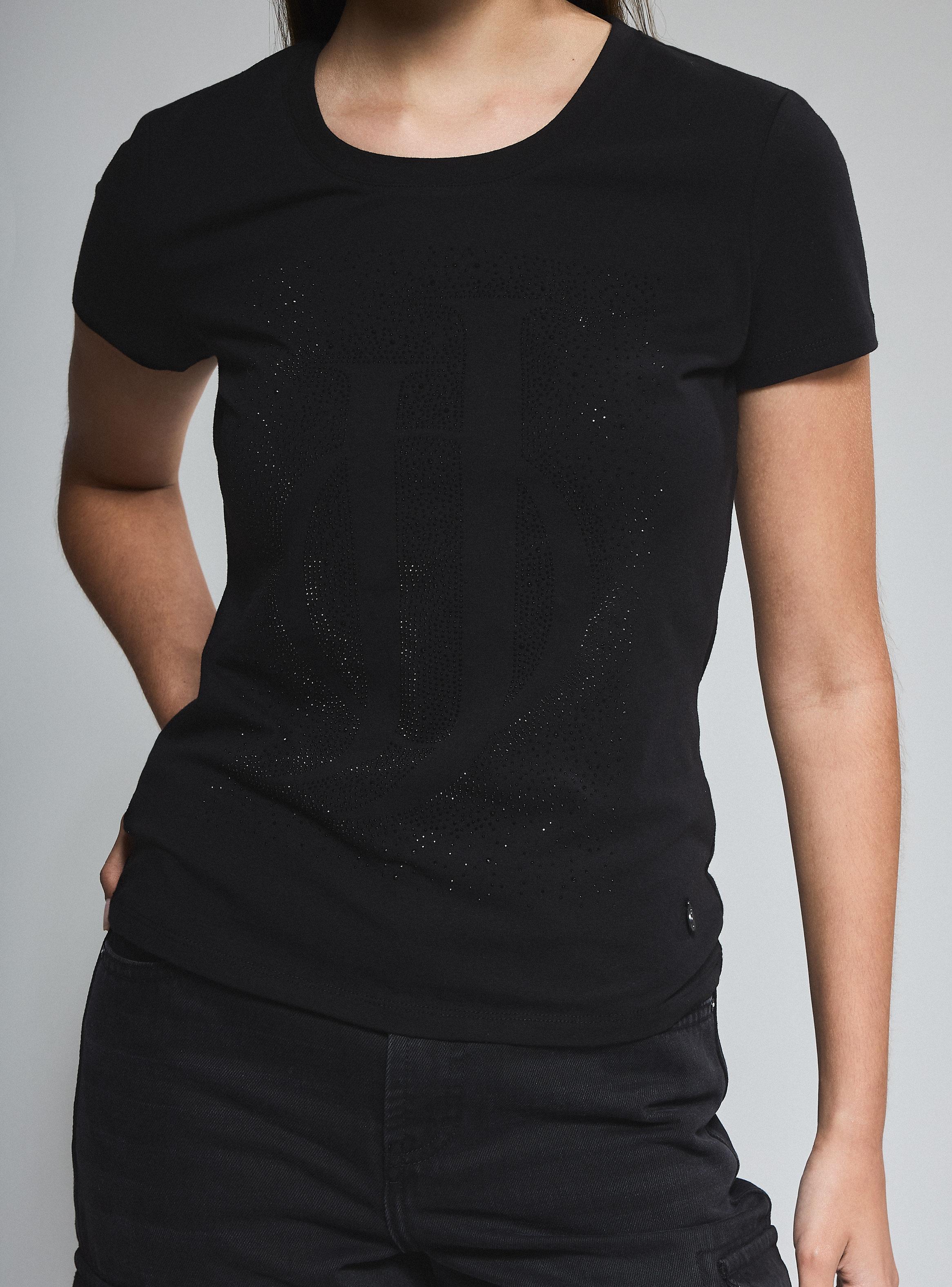 Polera Básica Ajustada Escote Redondo ​-2