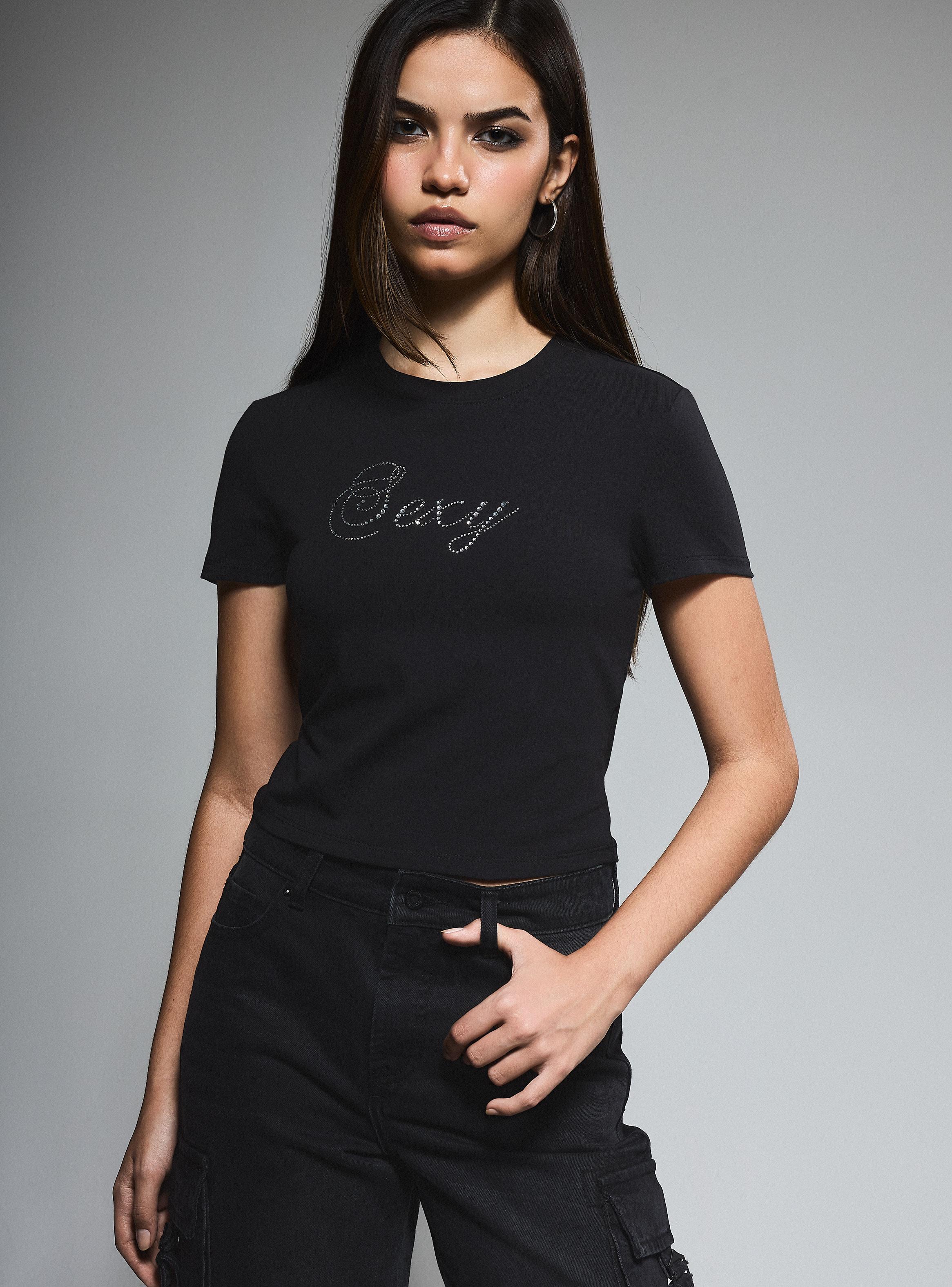 Polera Baby Tee con Aplicaciones​-2