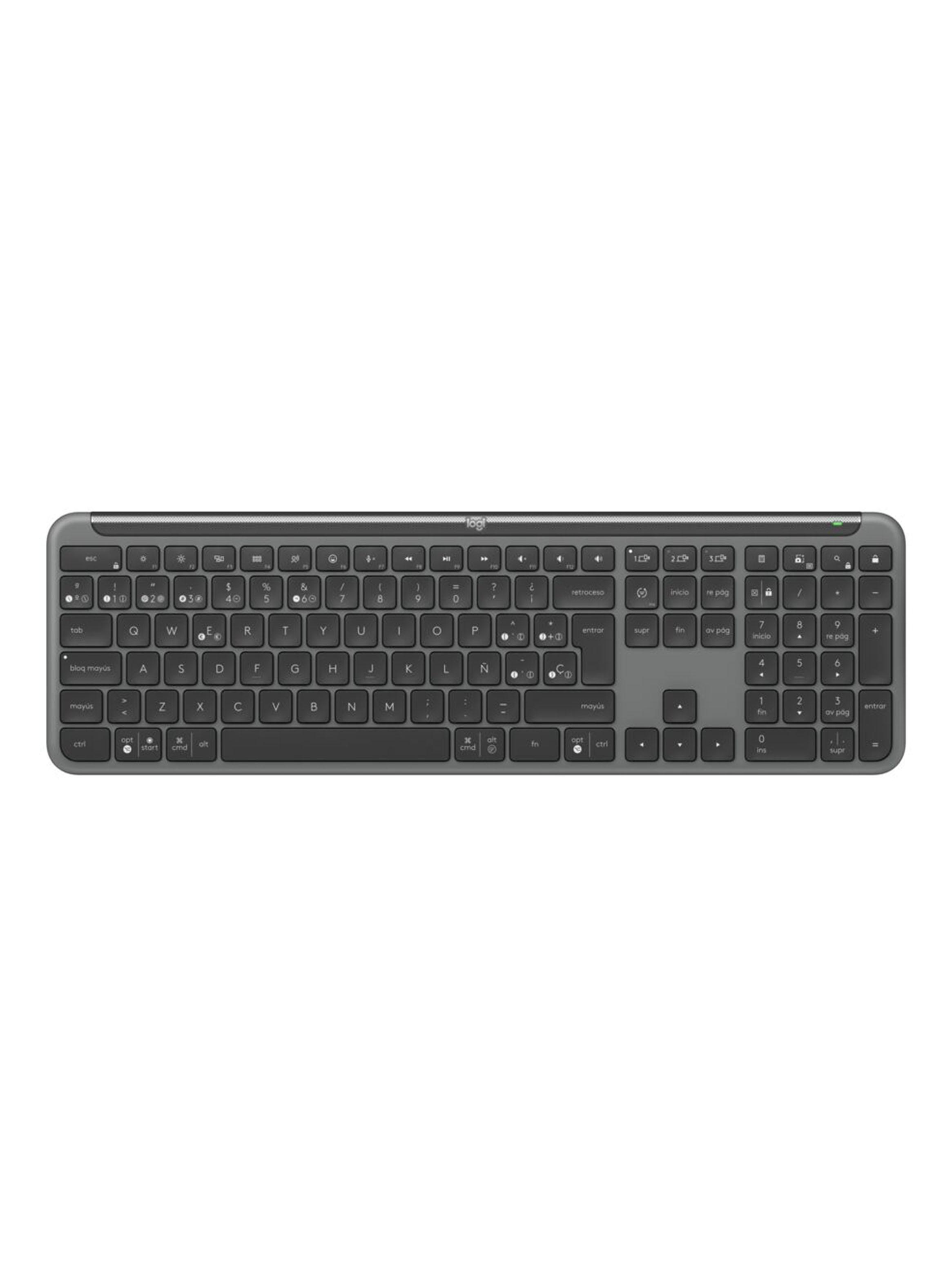 Teclado Gamer Signature Slim K950 Grafito-1