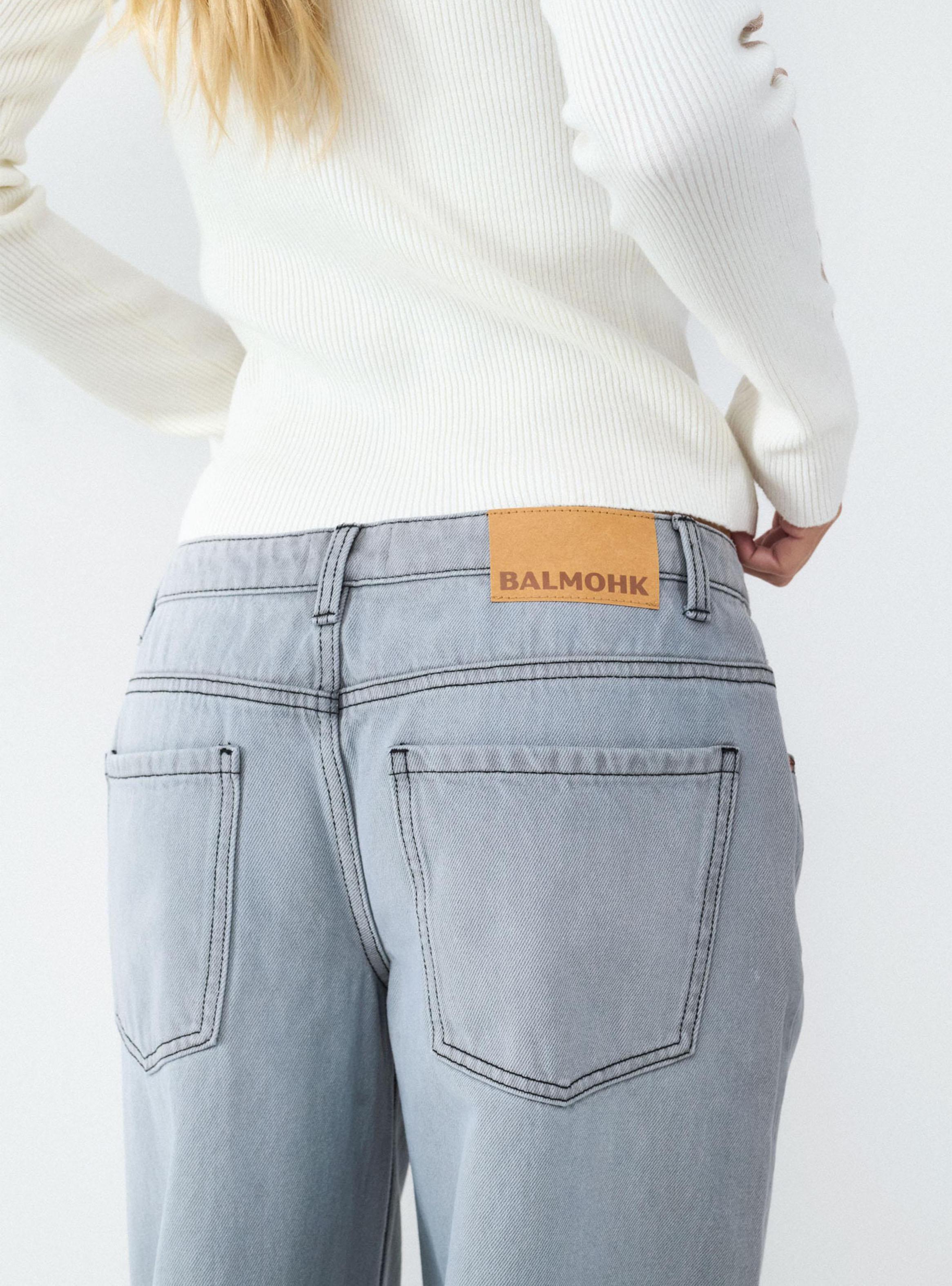 Jeans Denim Wide Leg Glow-2