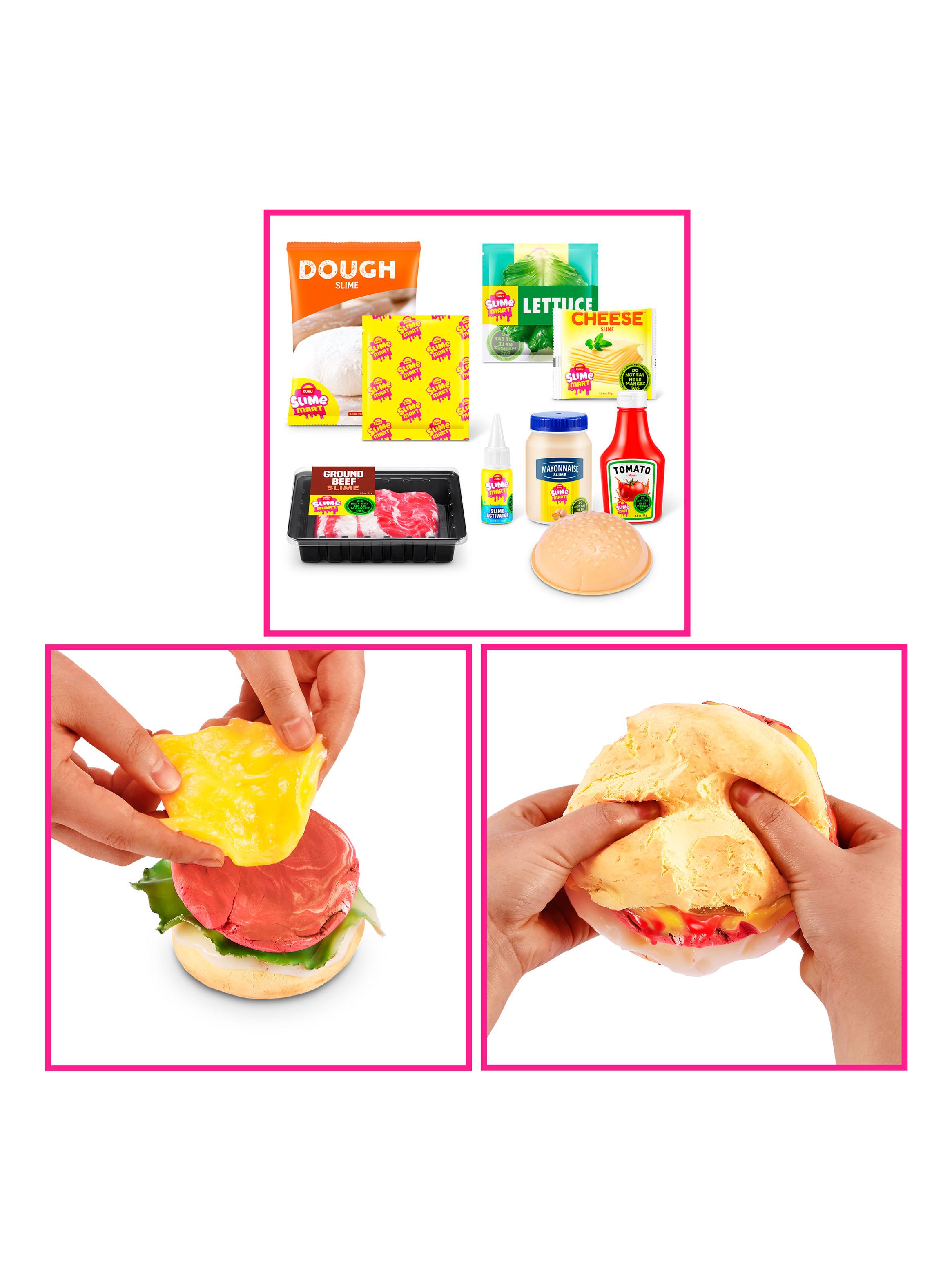 Canasto de Compra Slime Mart Hamburguesa-2