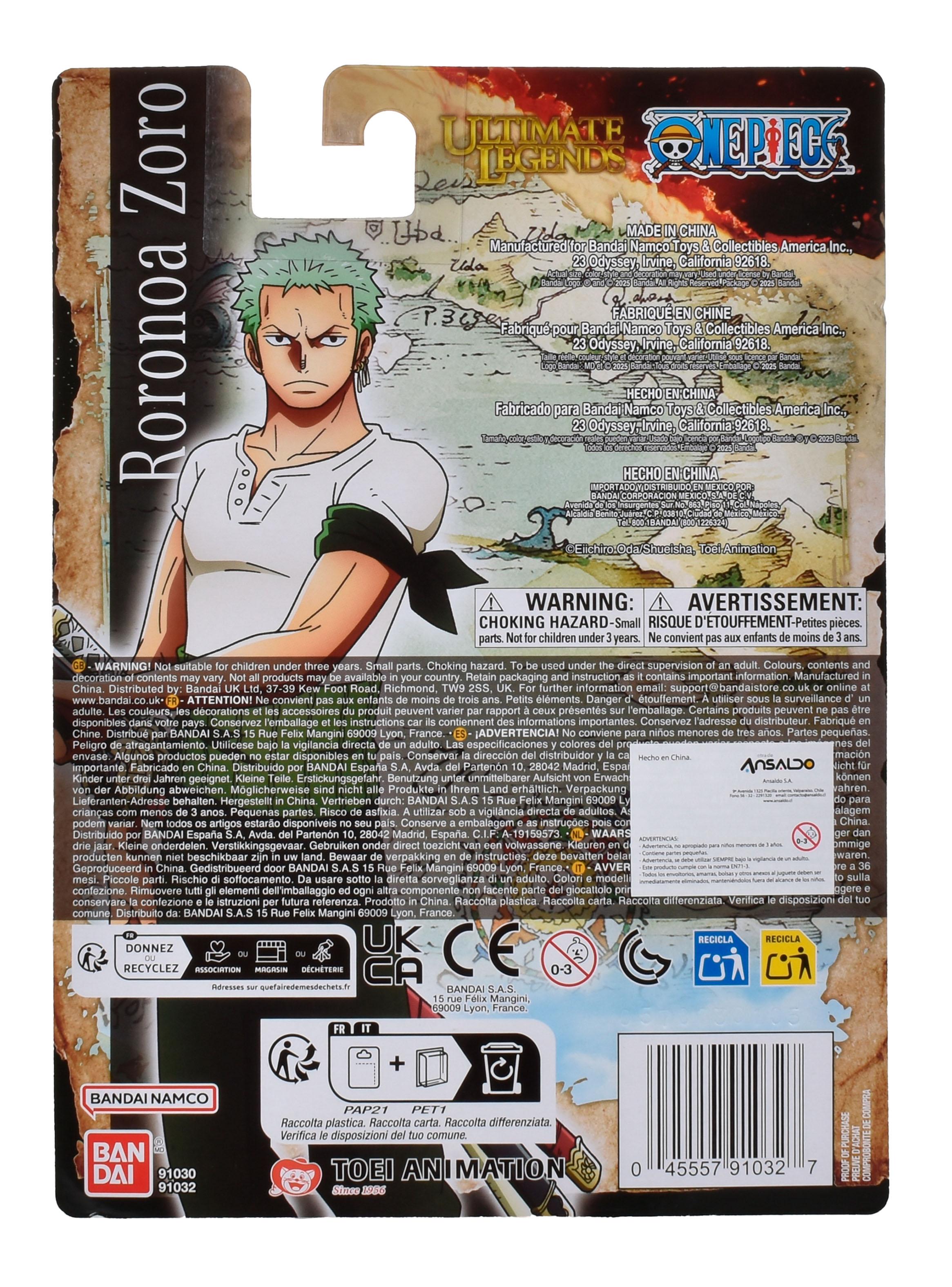 Figura de Acción Roronoa Zoro 13 cm-3