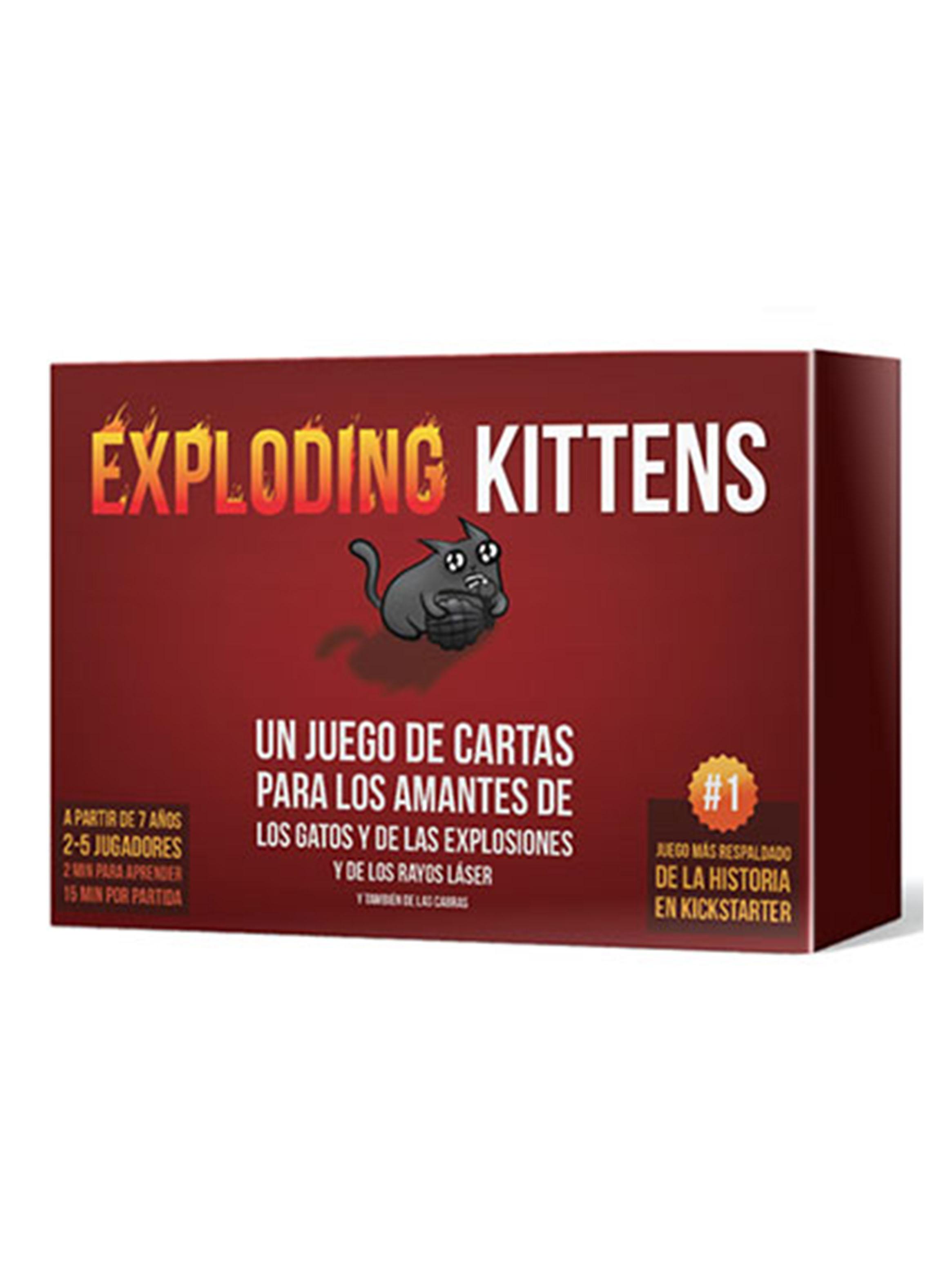 Juego de Mesa Exploding Kittens Base-0