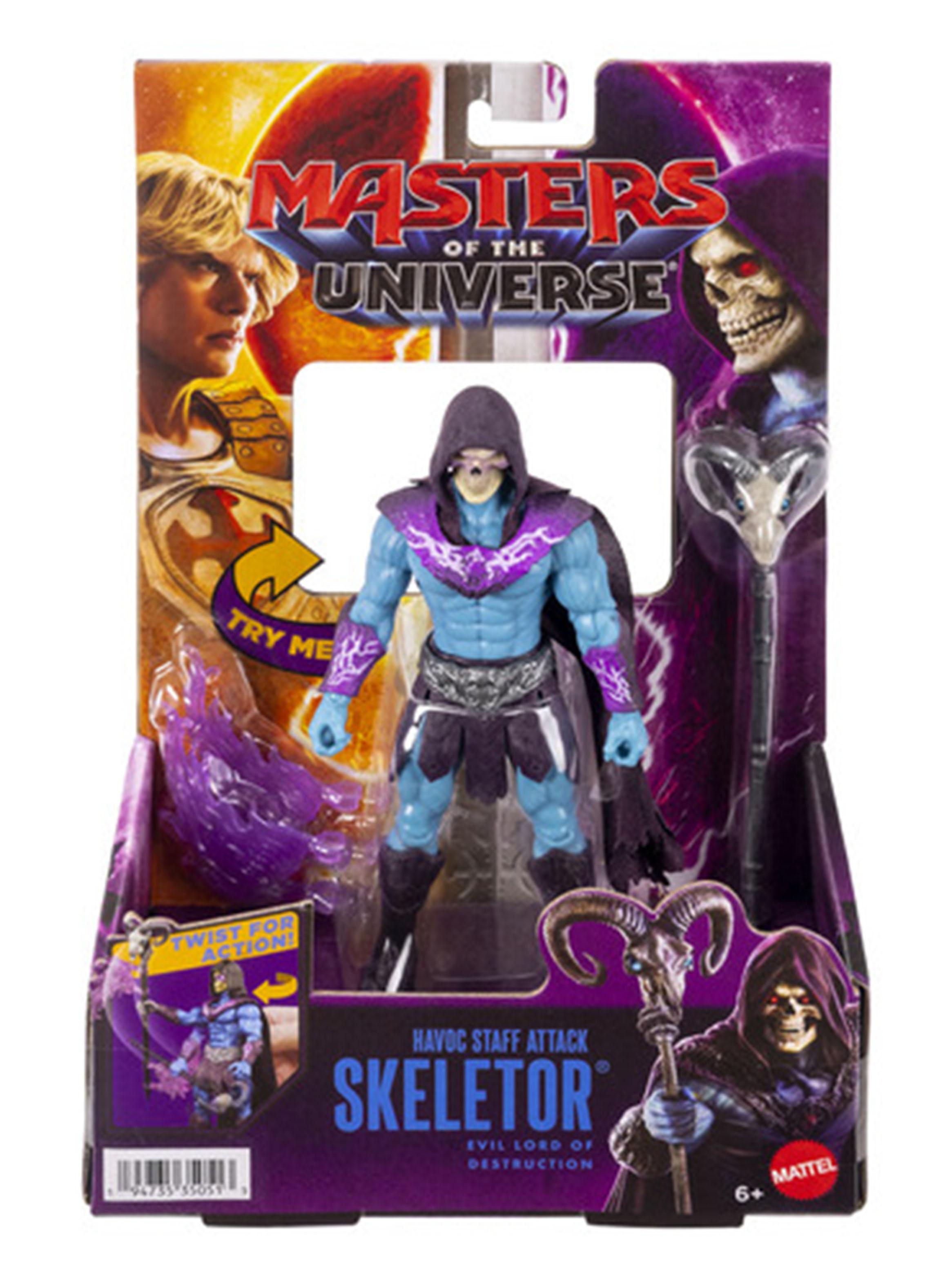 Figura de Acción Skeletor con Bastón-3