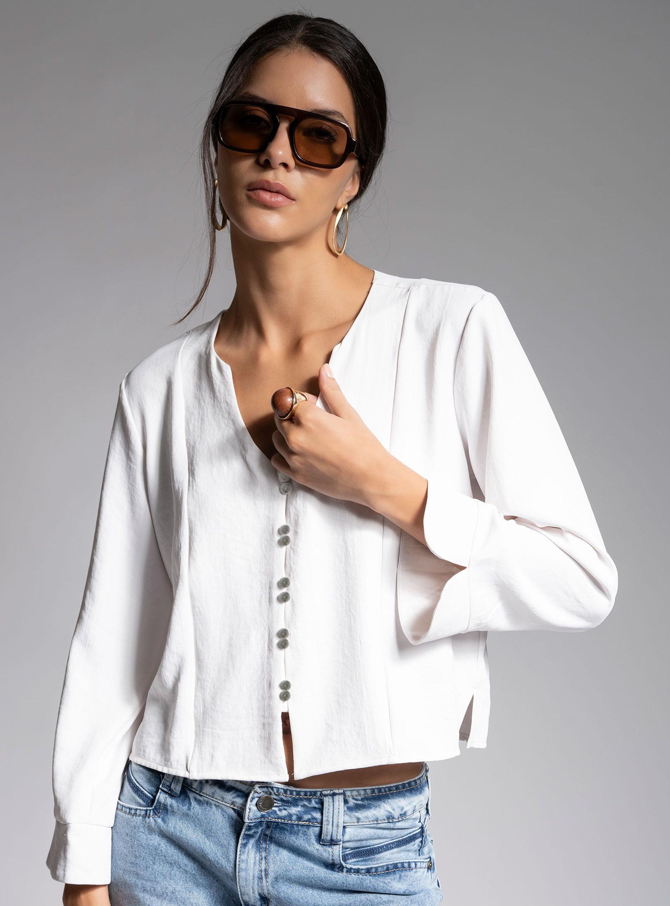 Blusa Amelie Blanco-0