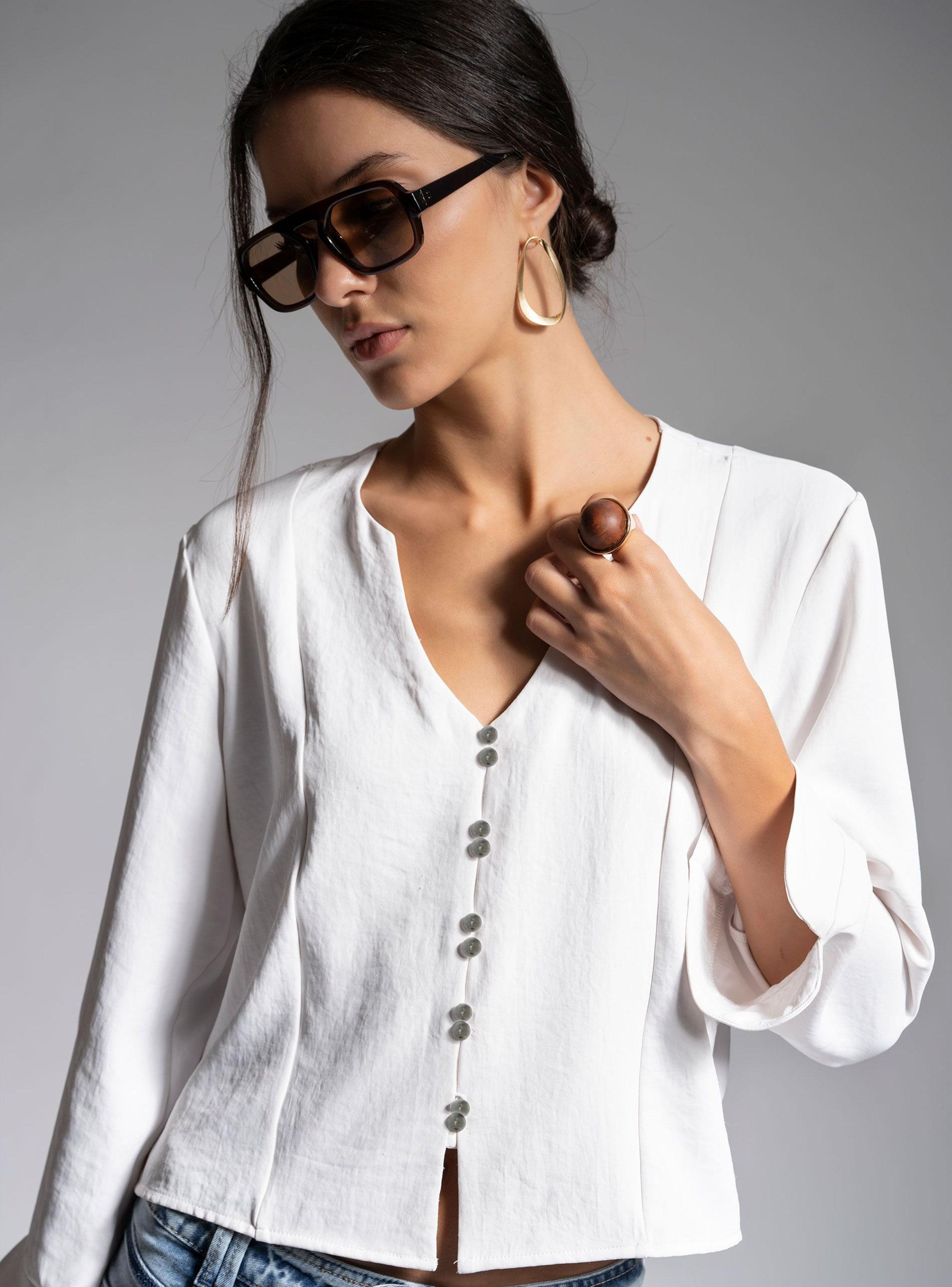 Blusa Amelie Blanco-2