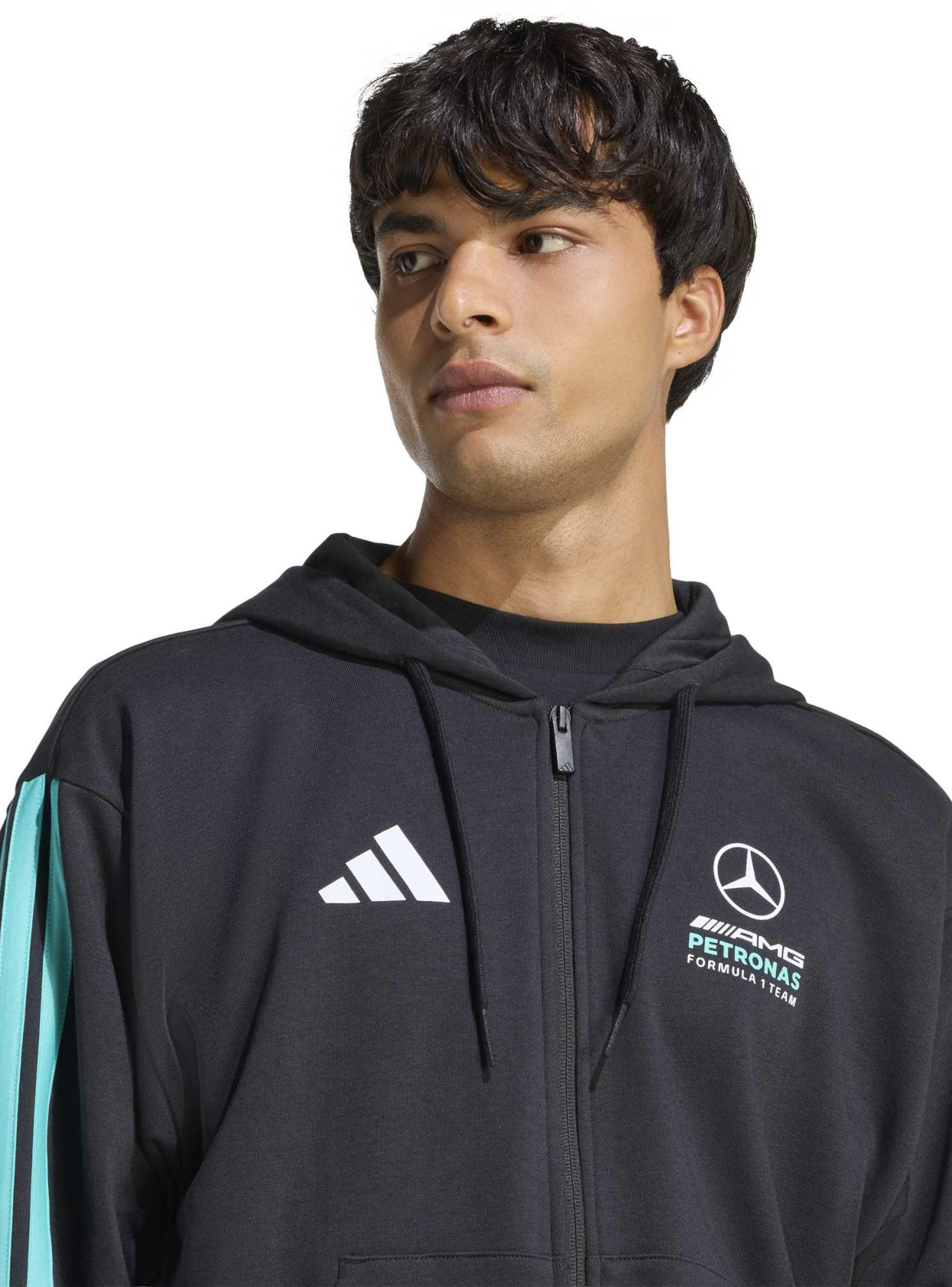 Polerón Capucha DNA Mercedes-Amg Petronas F1 Team Full Zip-2