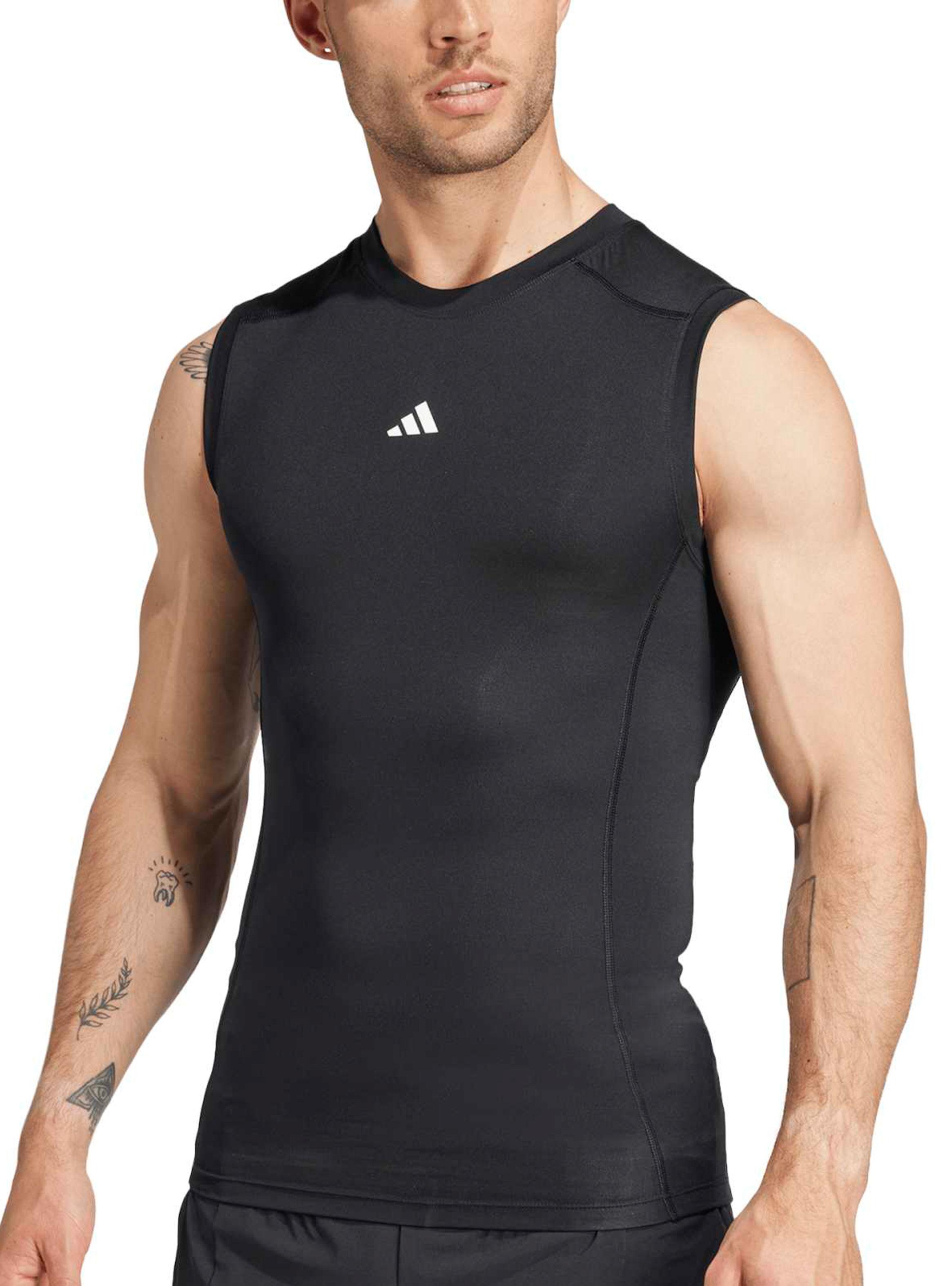 Polera Sin Mangas Entrenamiento Techfit de Compresión-2