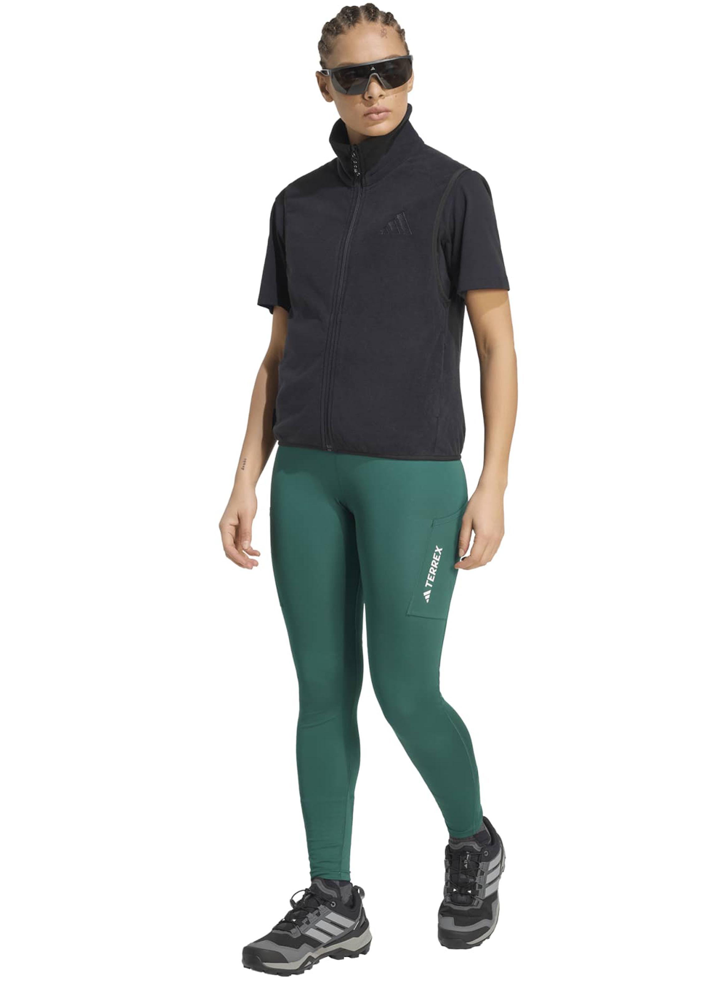 Polar Sin Mangas Climawarm Tela Fleece Cierre Frontal-4