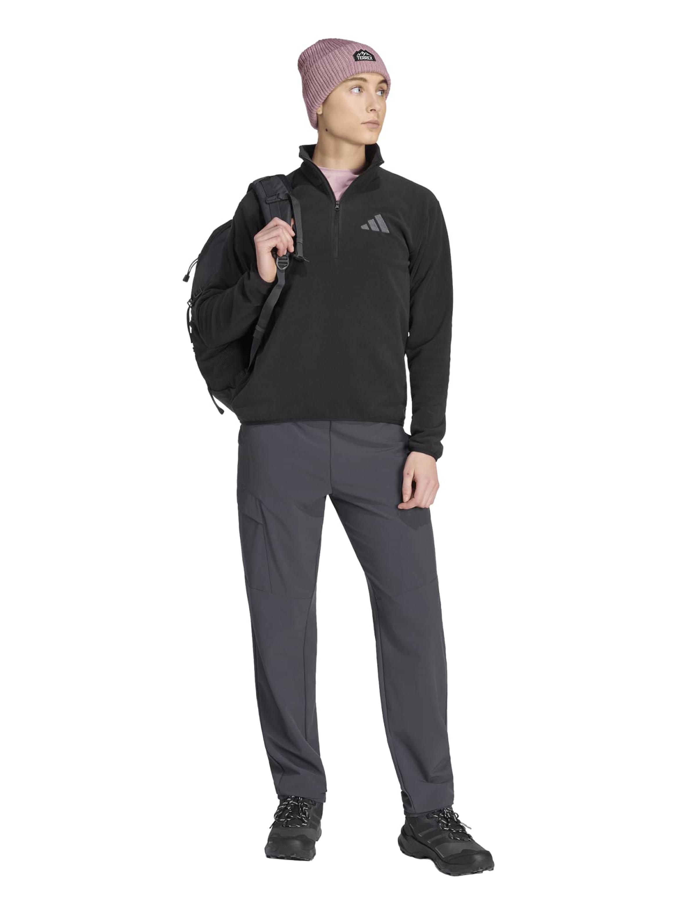 Chaqueta Medio Zipper Terrex Multi Essentials Tela Fleece-4