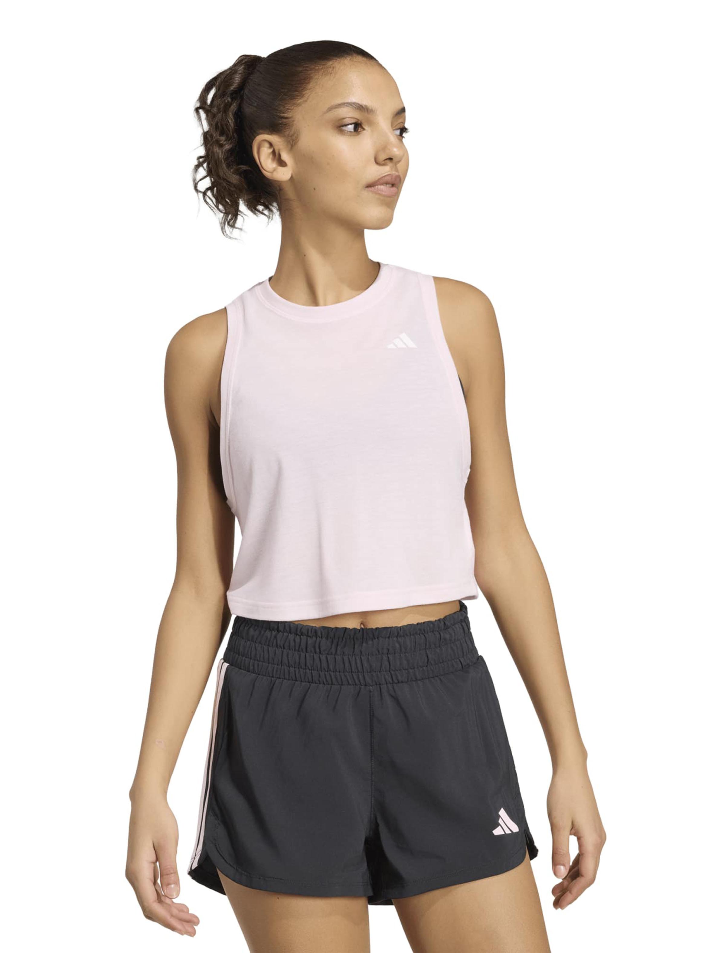 Polera Boxy Sin Mangas para Entrenar Essentials-0