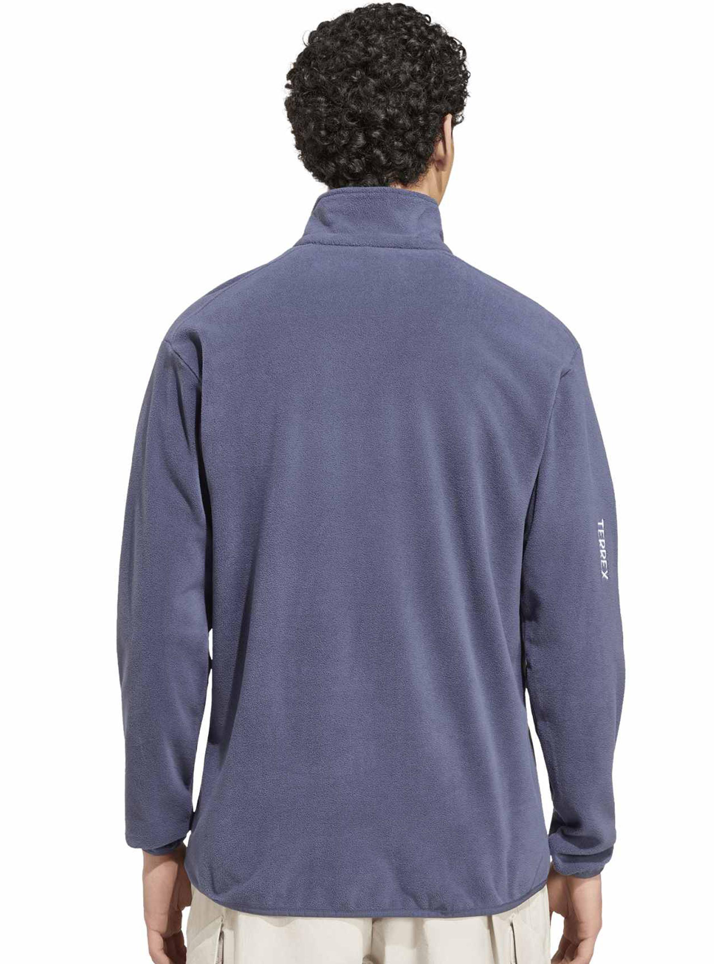 Chaqueta Tela Fleece Terrex Essentials Medio Cierre Frontal-1