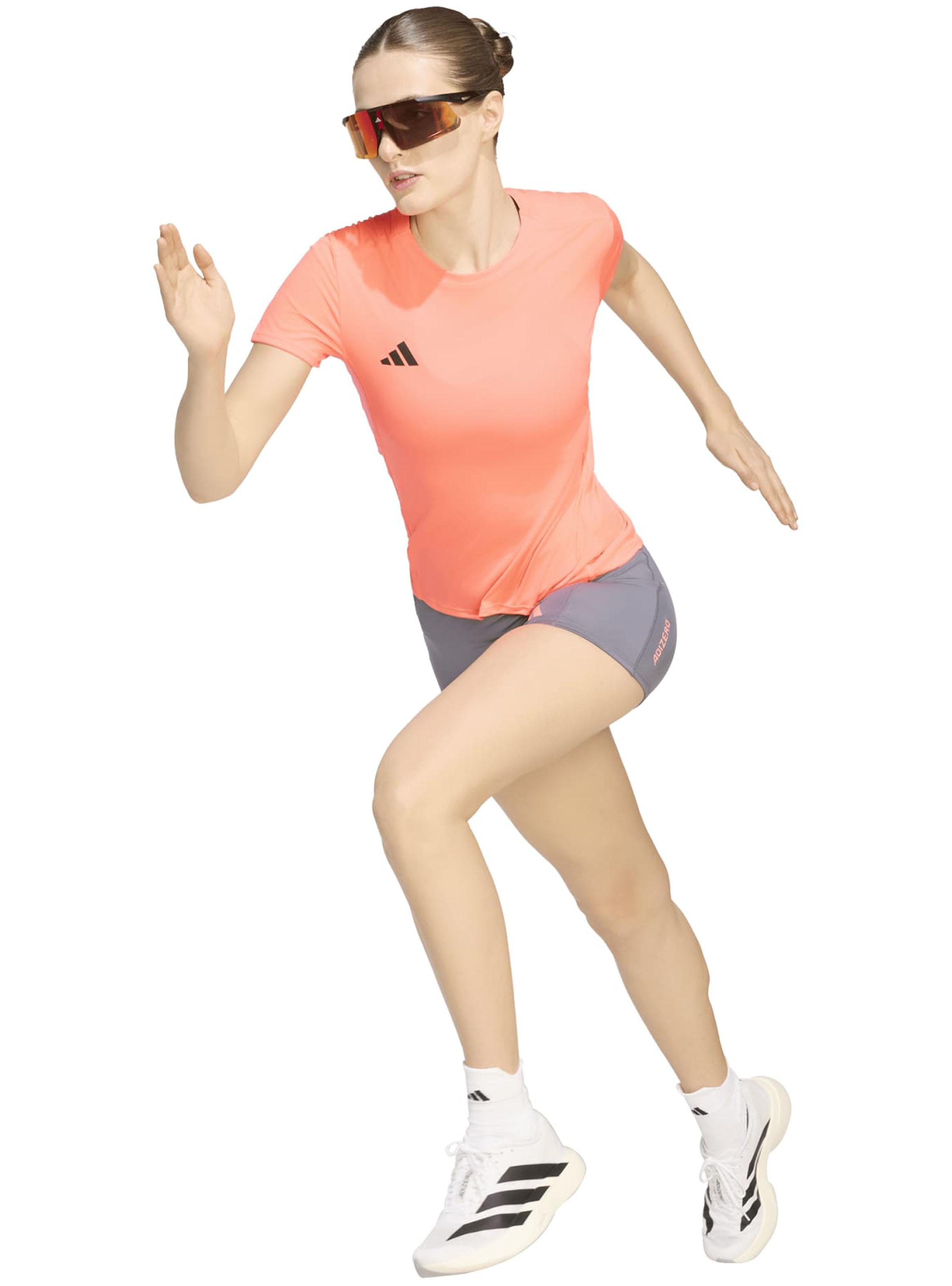 Polera Logo Running Adizero Essentials-5