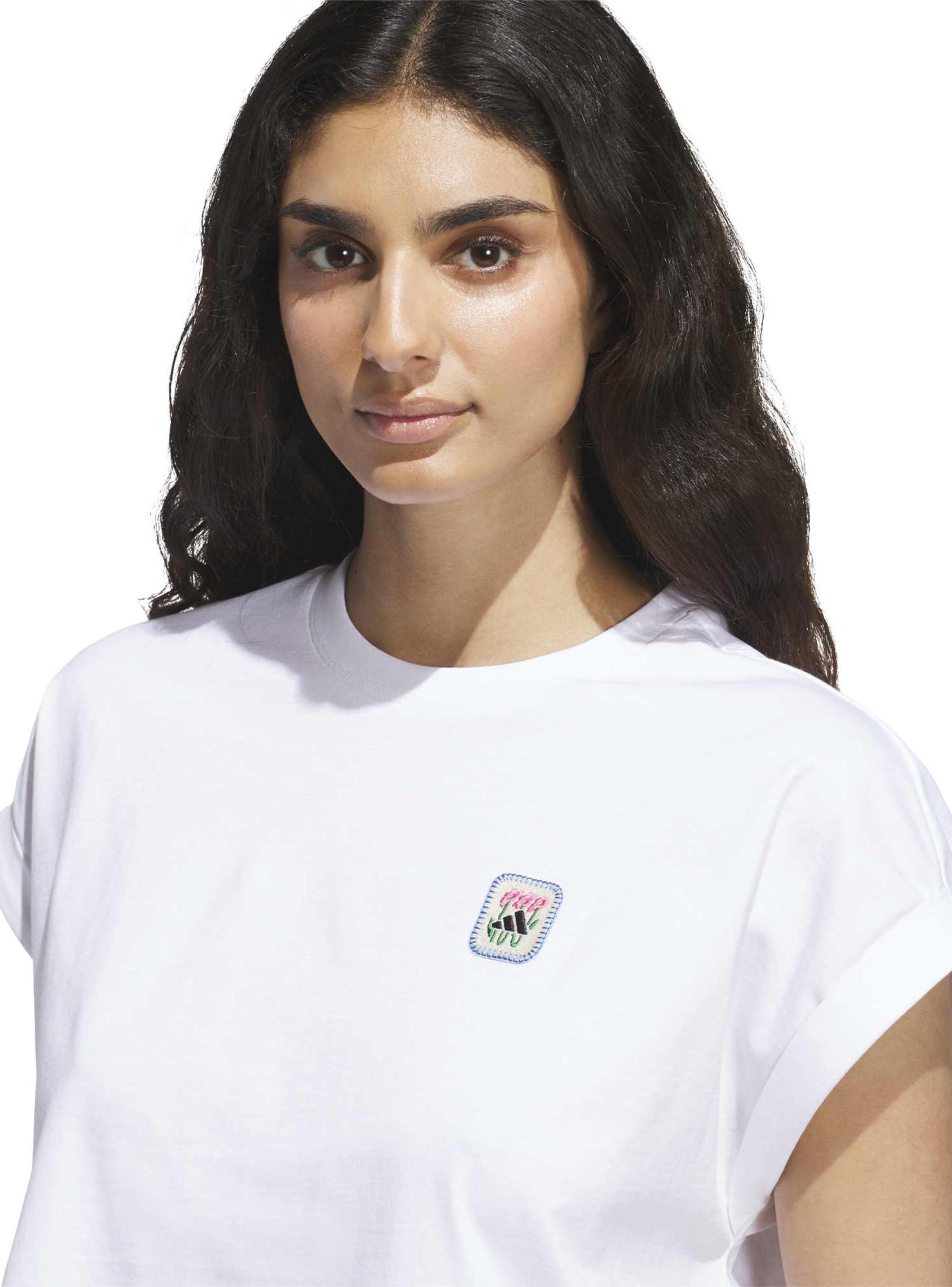 Polera Graphic Three Flowers Manga Corta-2