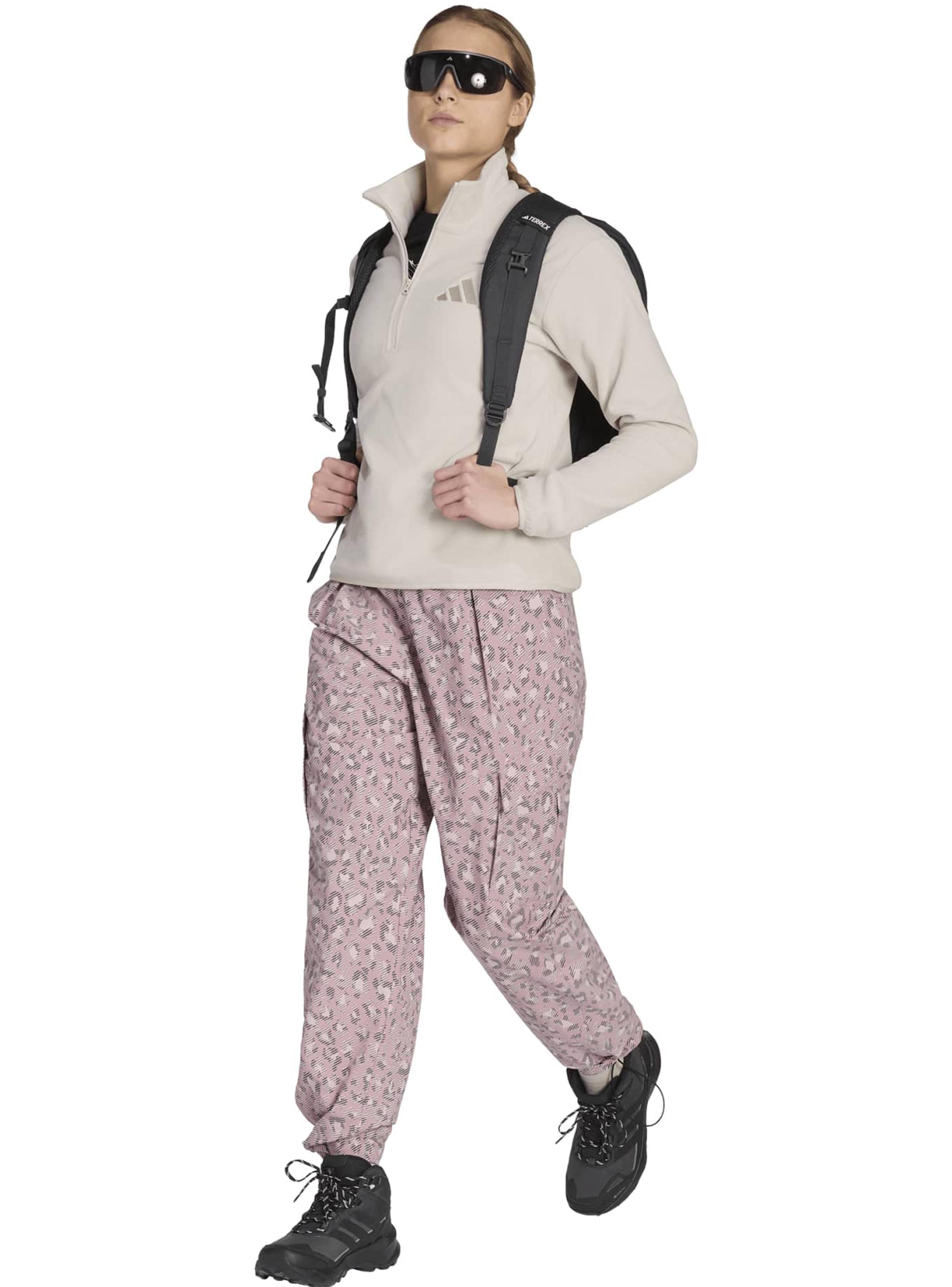 Chaqueta Terrex-Essentials Tela Fleece Medio Cierre Frontal-4