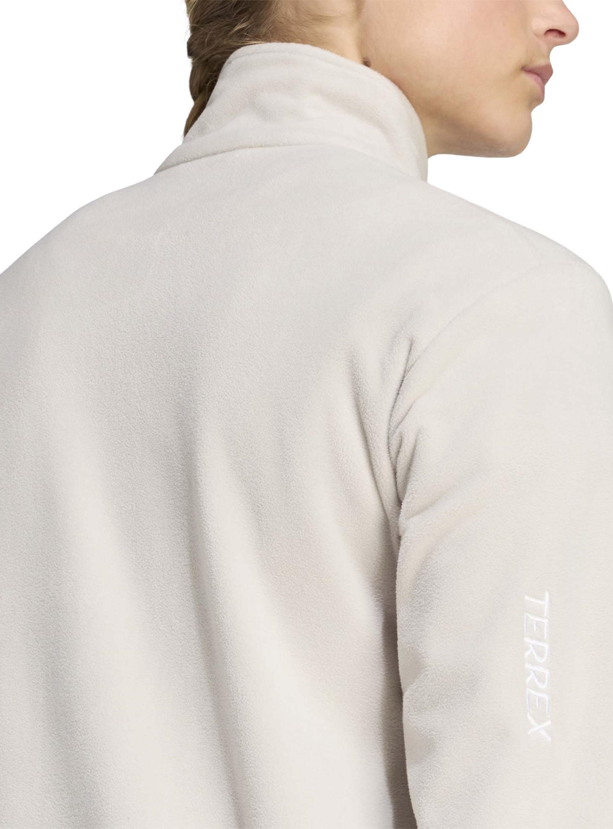 Chaqueta Terrex-Essentials Tela Fleece Medio Cierre Frontal-3